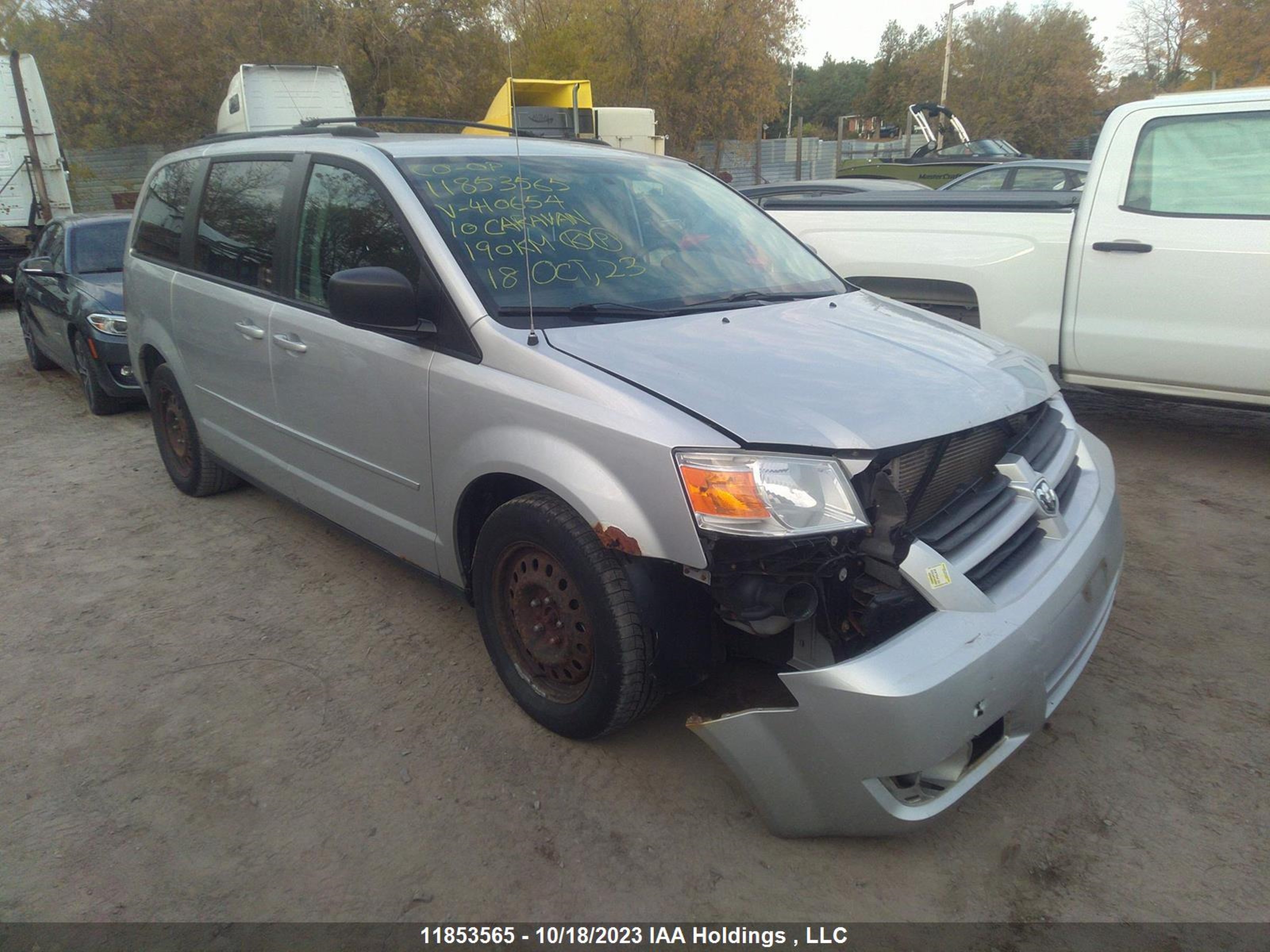 DODGE CARAVAN 2010 2d4rn4de2ar410654