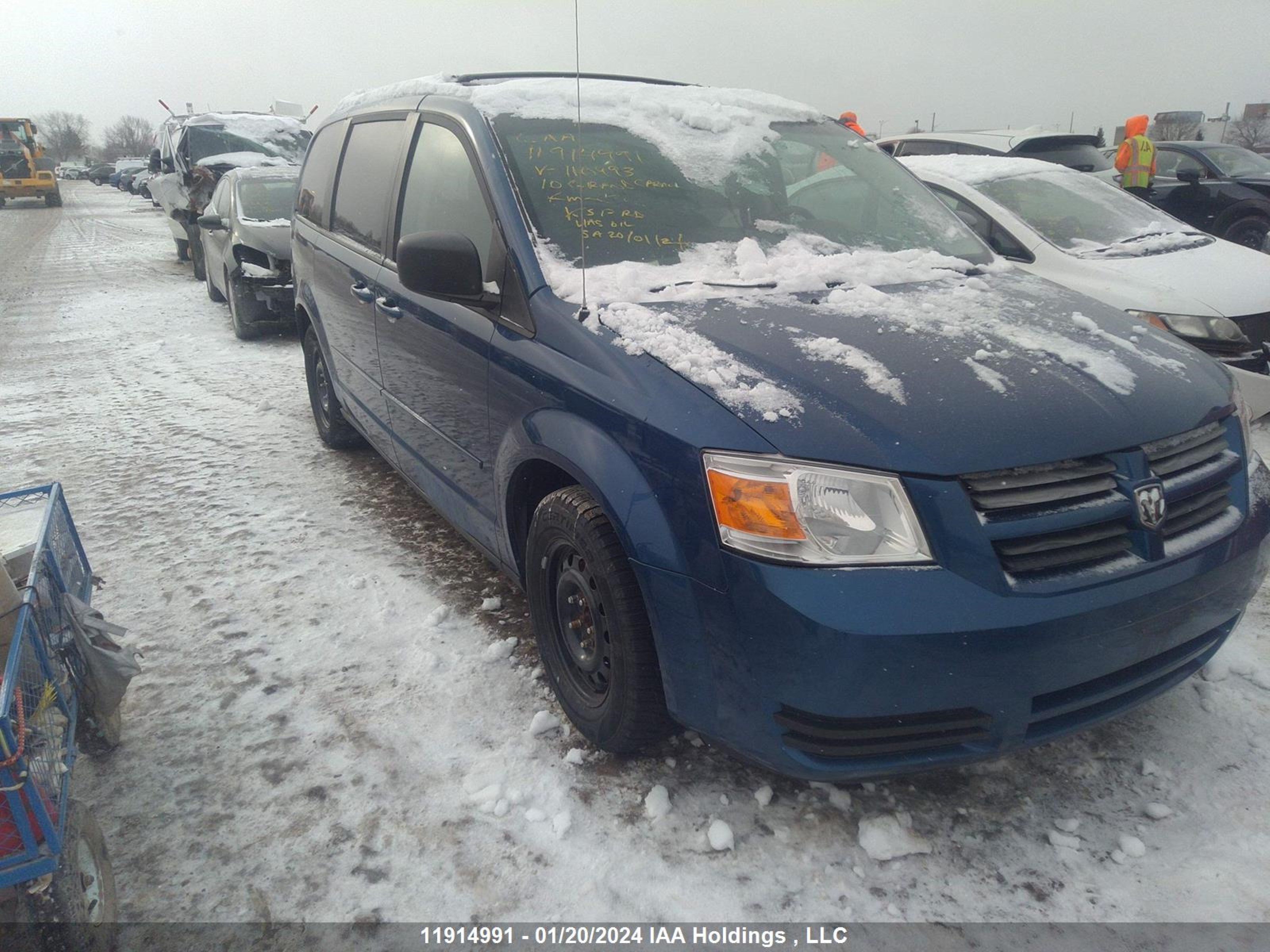 DODGE CARAVAN 2010 2d4rn4de3ar110993