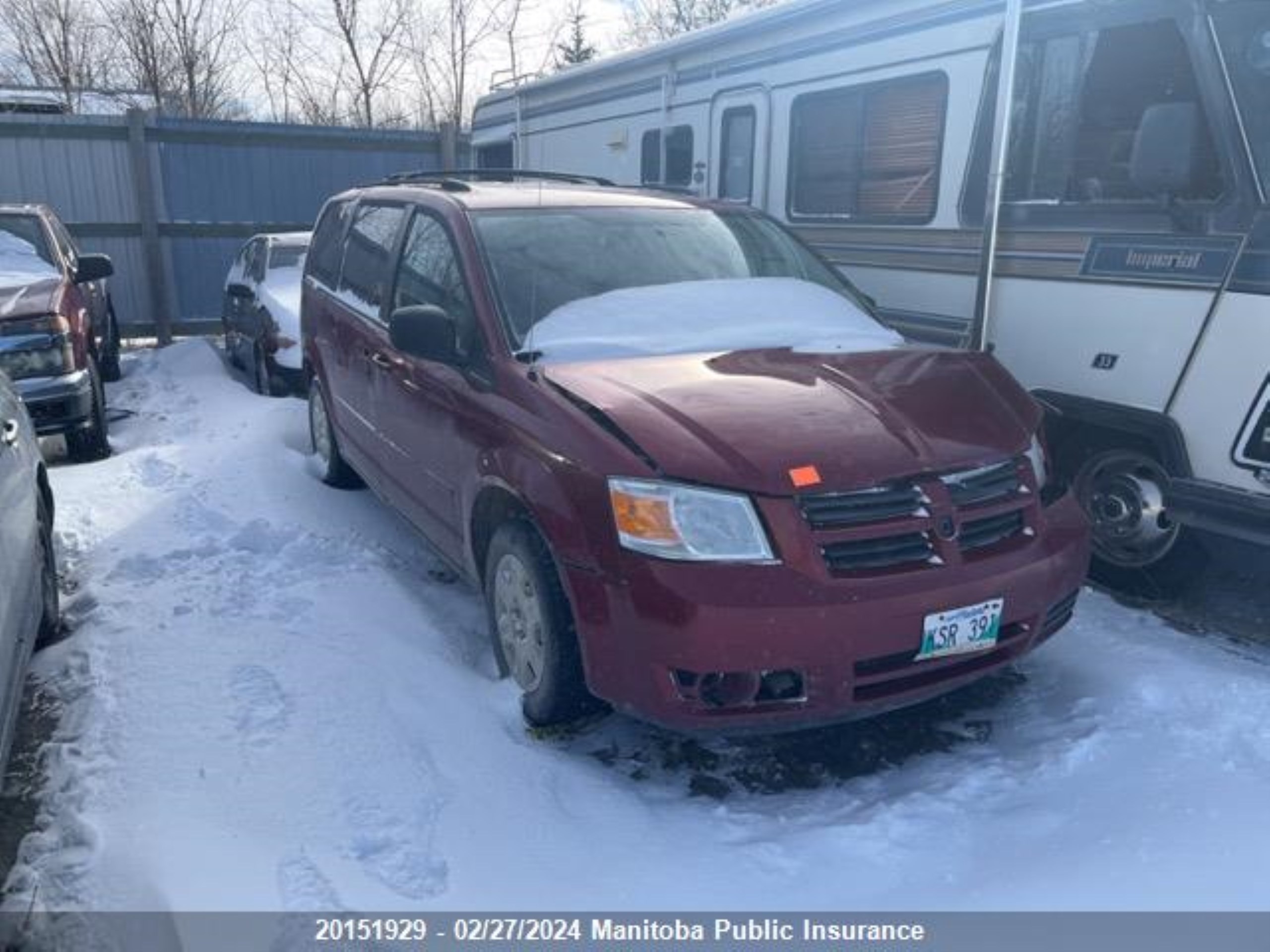 DODGE CARAVAN 2010 2d4rn4de8ar464993