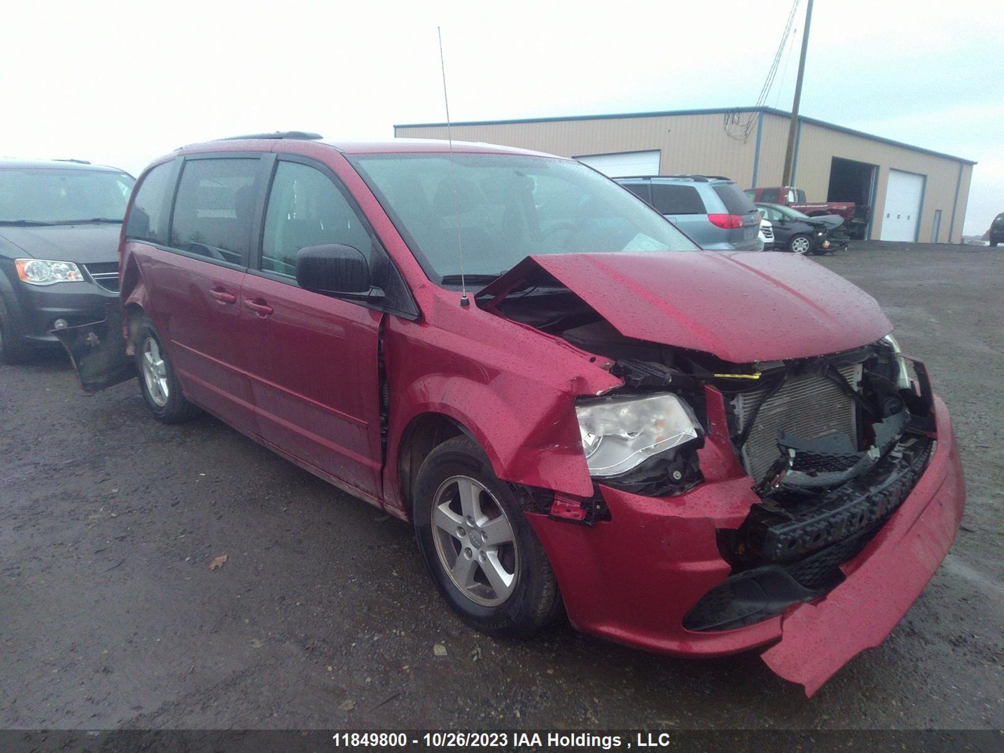 DODGE CARAVAN 2011 2d4rn4dg1br632279