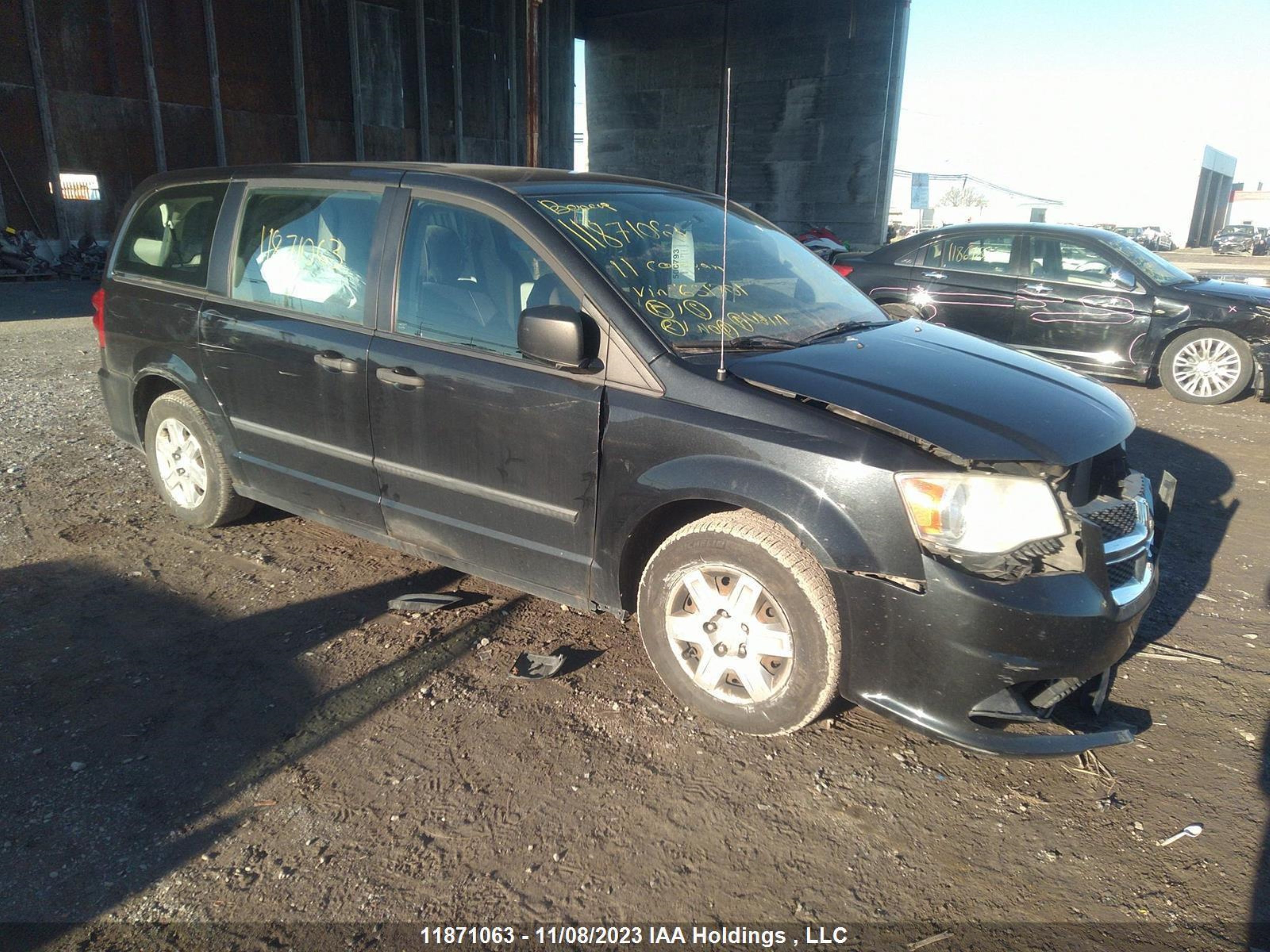 DODGE CARAVAN 2011 2d4rn4dg2br651701