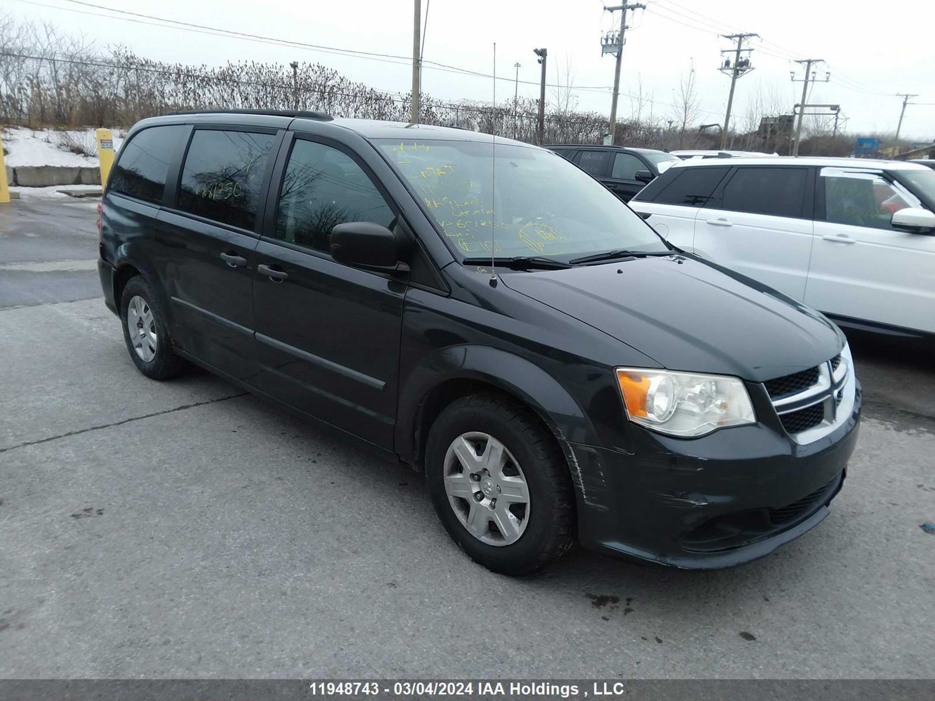 DODGE CARAVAN 2011 2d4rn4dg2br681250