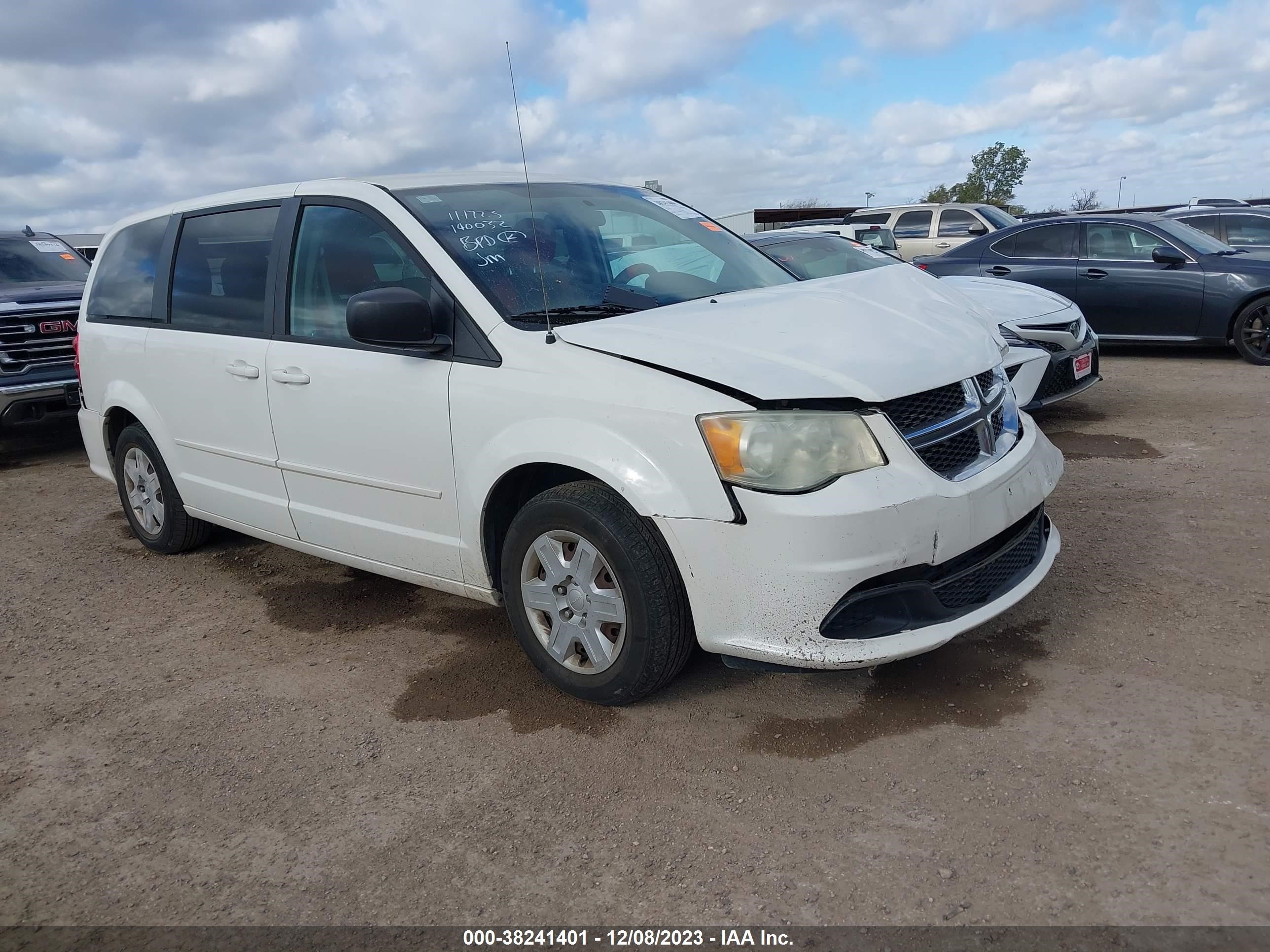 DODGE CARAVAN 2011 2d4rn4dg2br795328