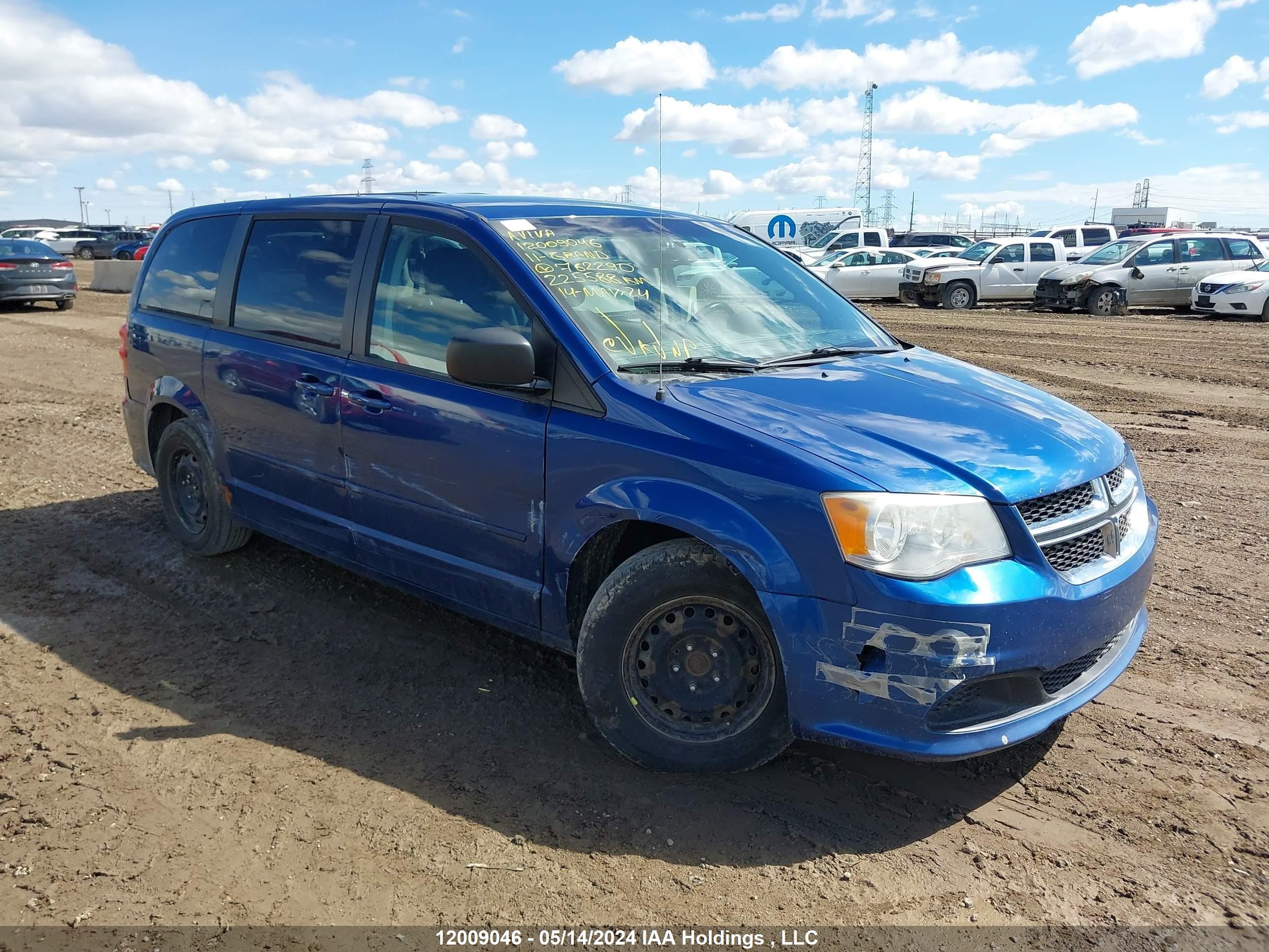 DODGE CARAVAN 2011 2d4rn4dg3br762290