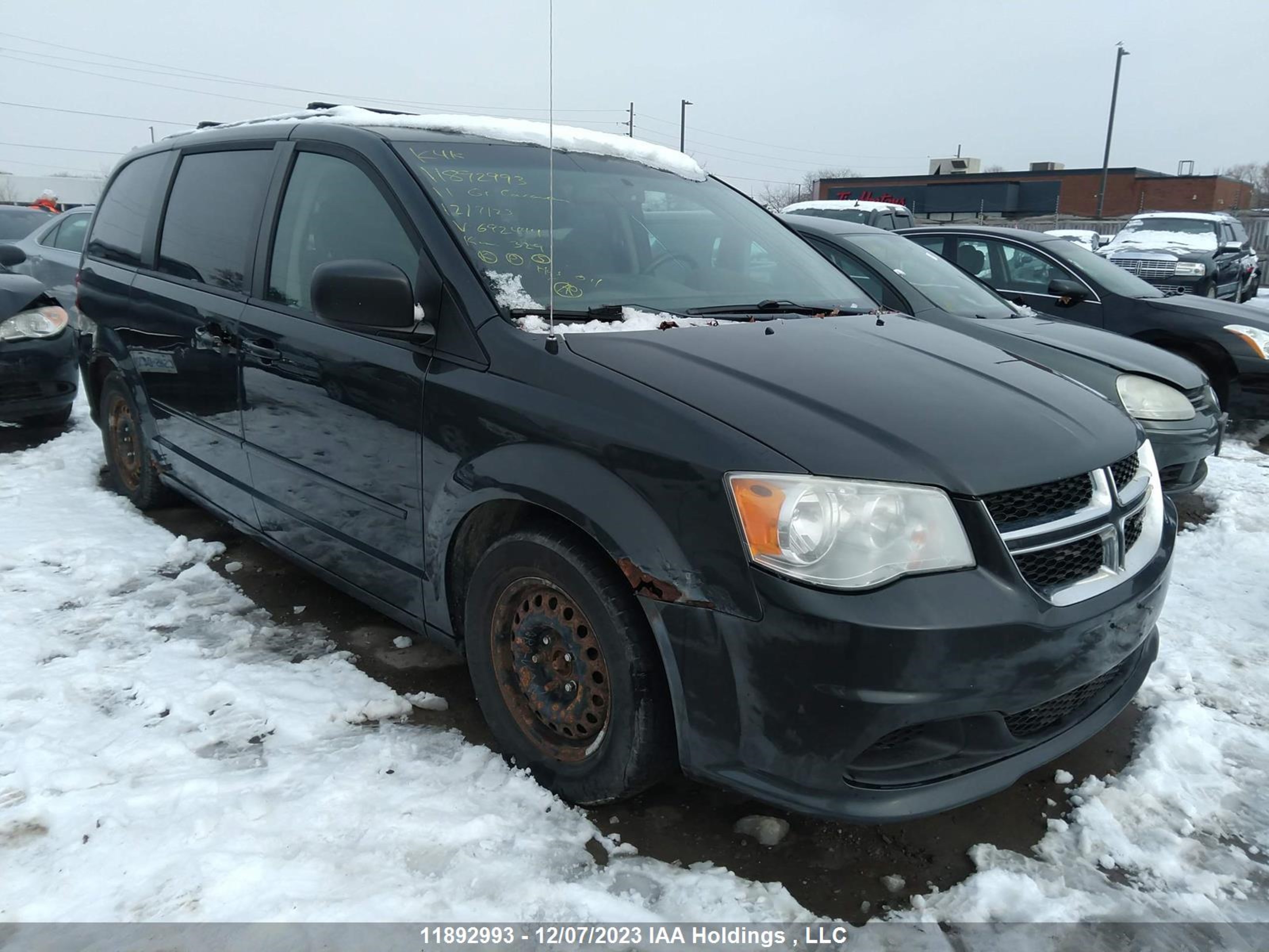 DODGE CARAVAN 2011 2d4rn4dg4br692444