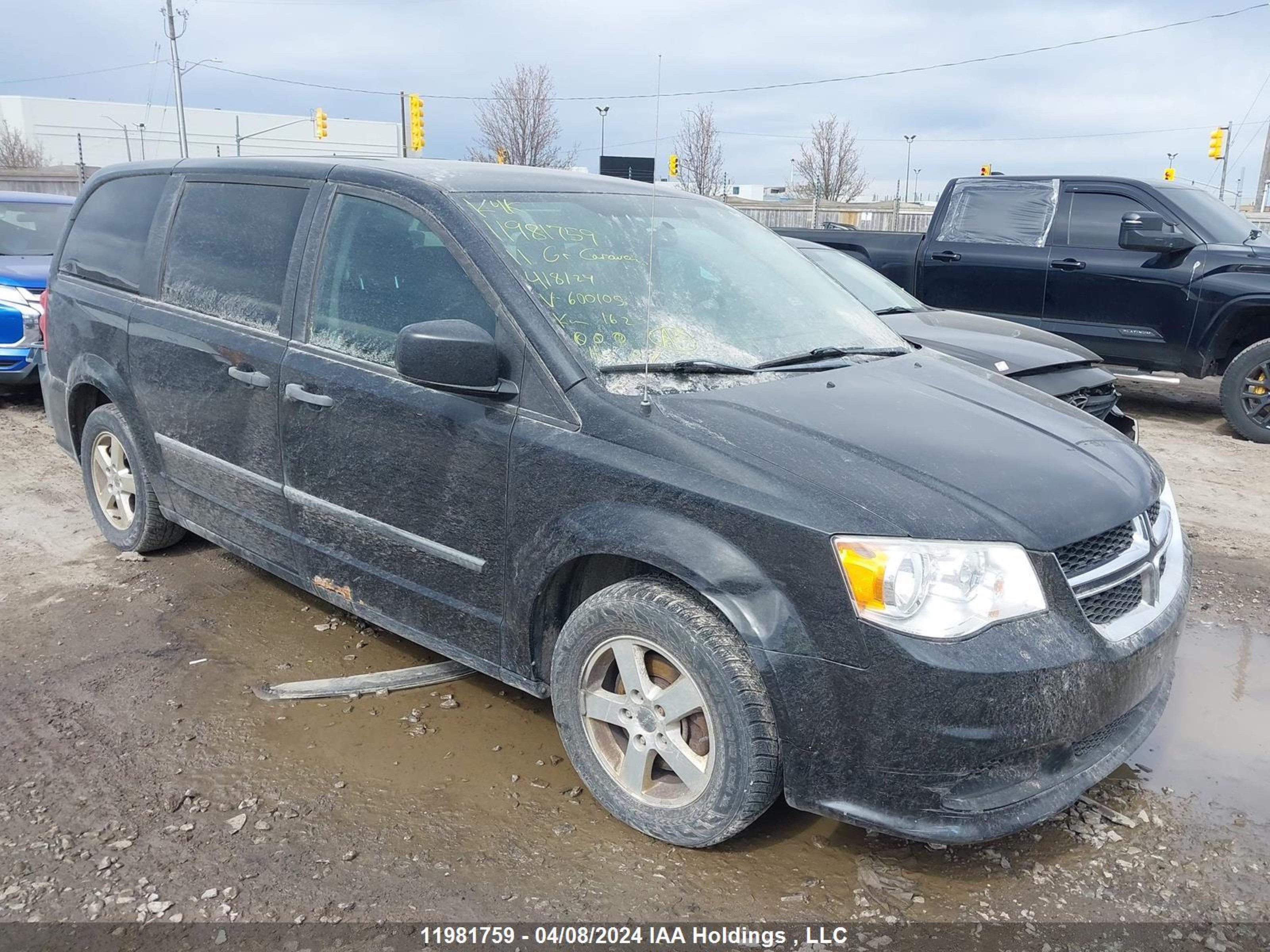 DODGE CARAVAN 2011 2d4rn4dg6br600105