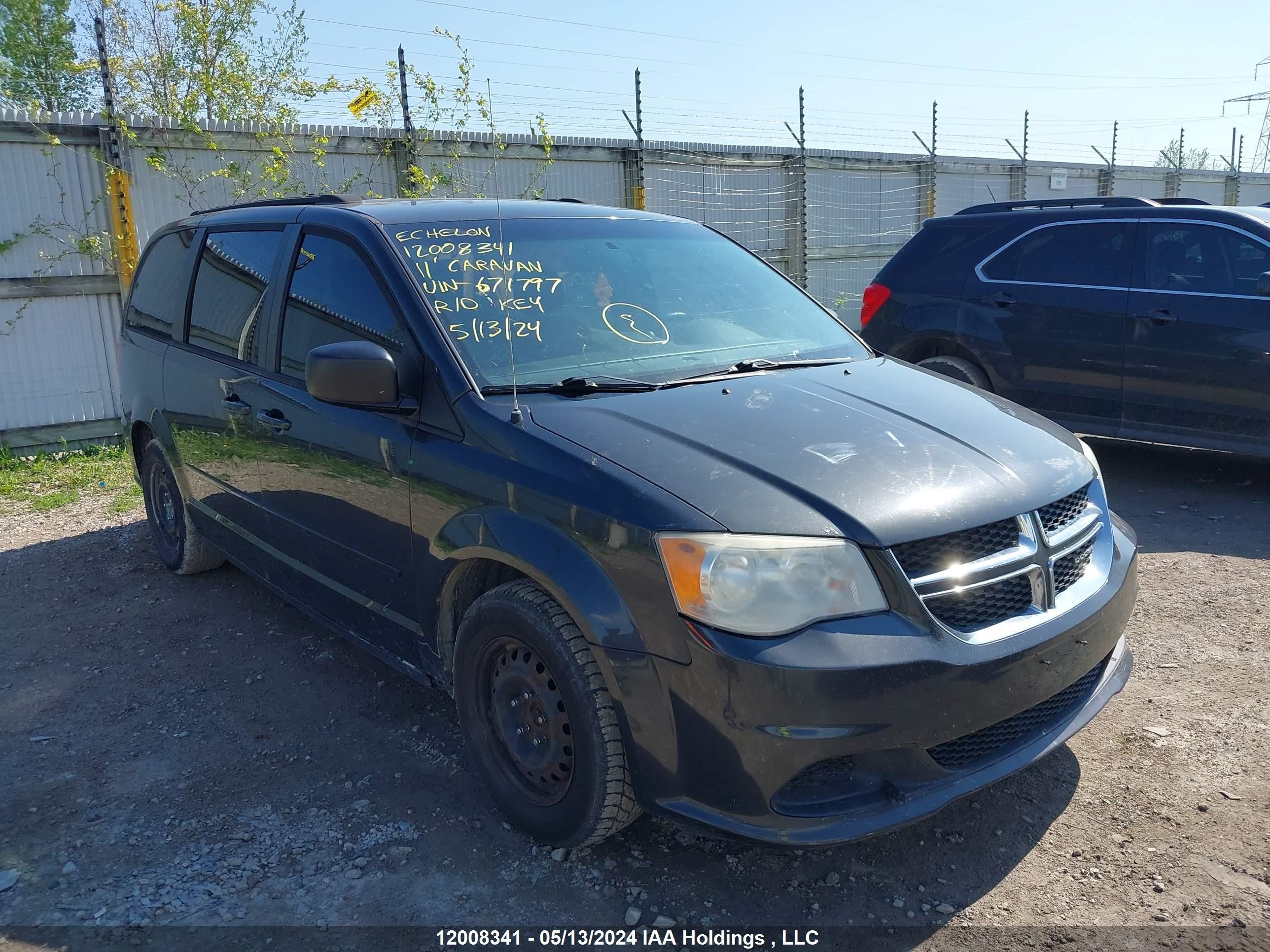 DODGE CARAVAN 2011 2d4rn4dg9br671797