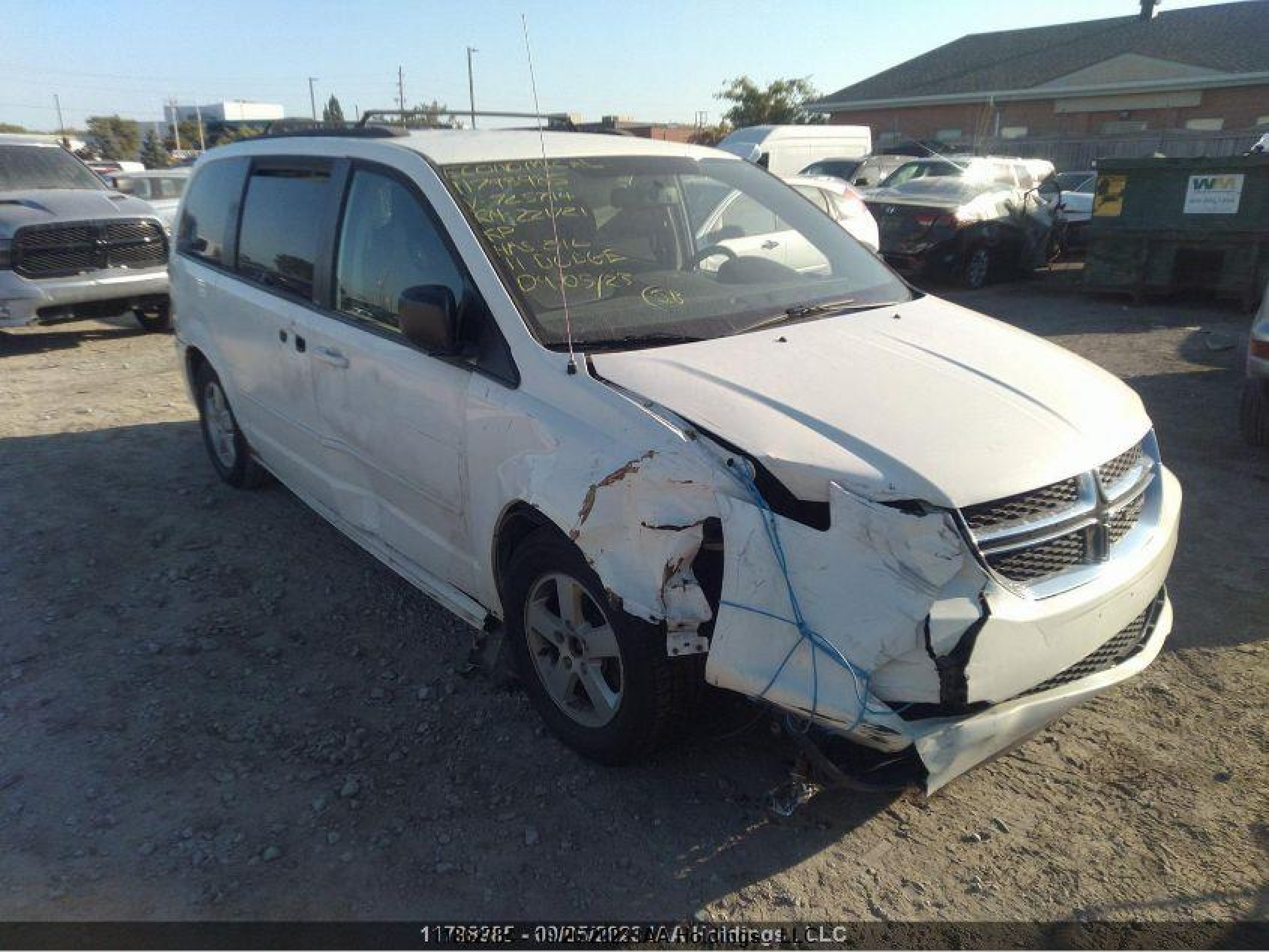 DODGE CARAVAN 2011 2d4rn4dg9br725714