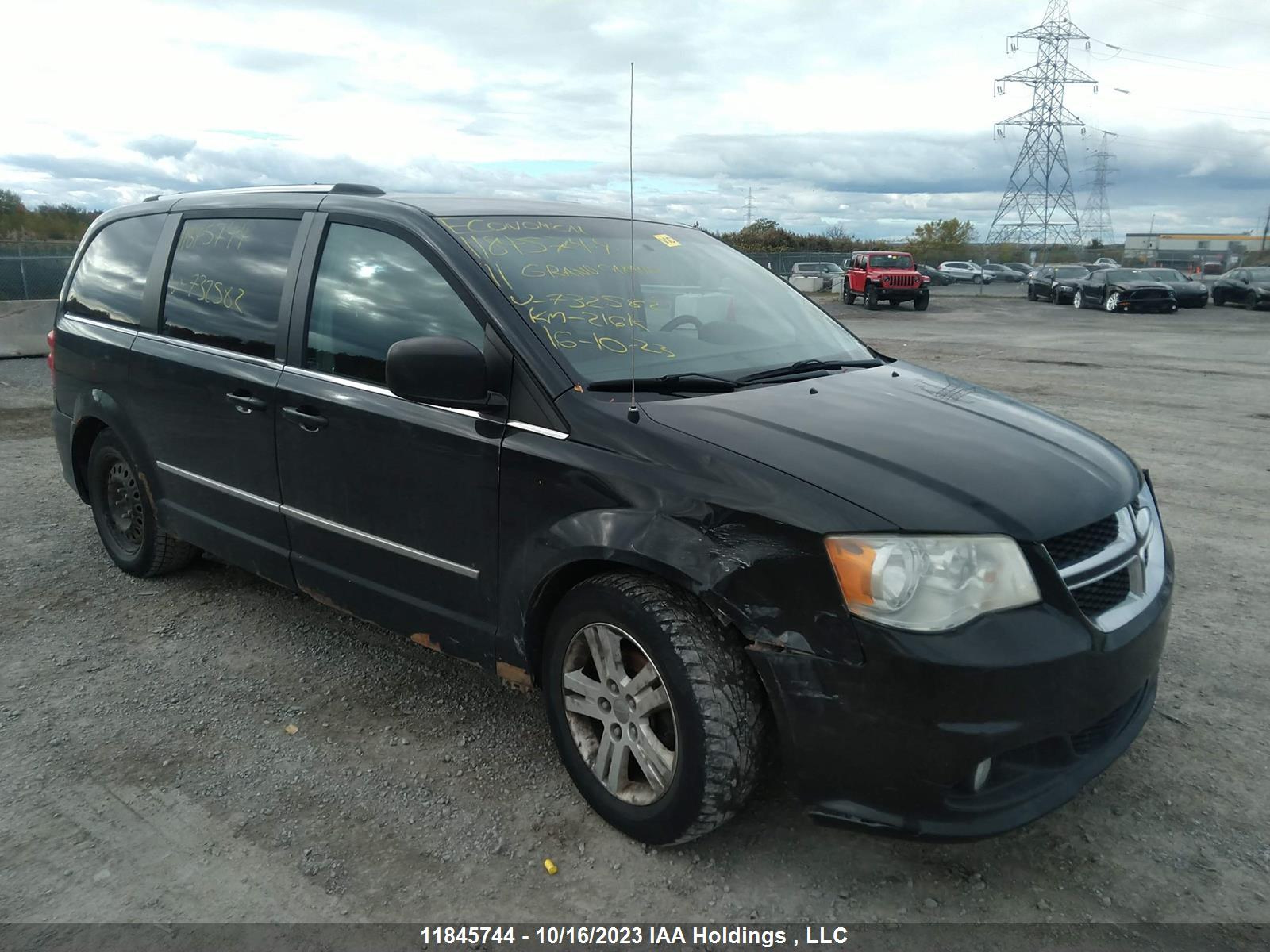 DODGE CARAVAN 2011 2d4rn5dg1br732582