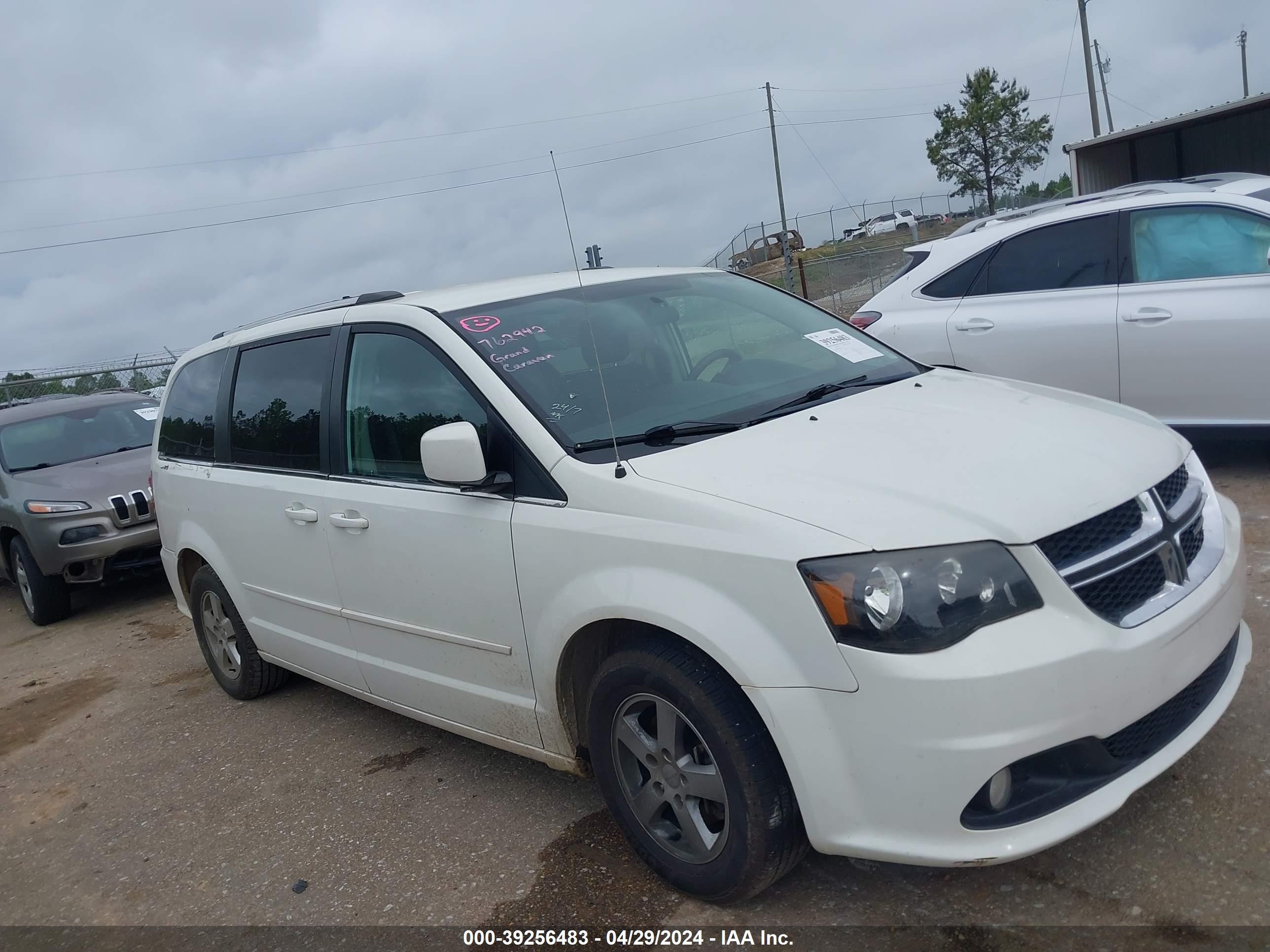 DODGE CARAVAN 2011 2d4rn5dg1br762942