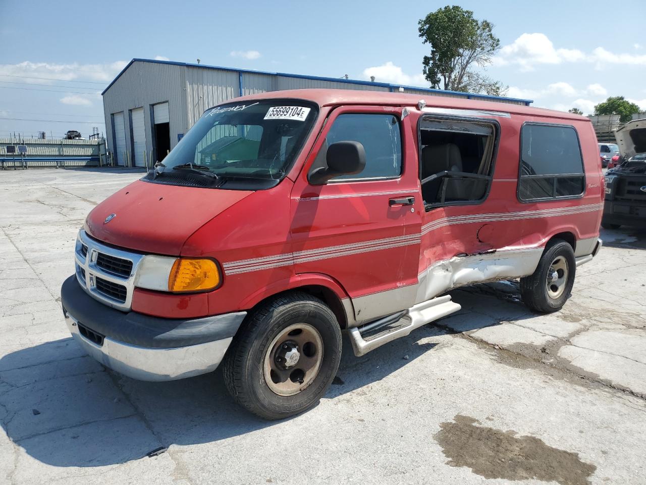 DODGE RAM VAN 2003 2d6wb11y73k523544