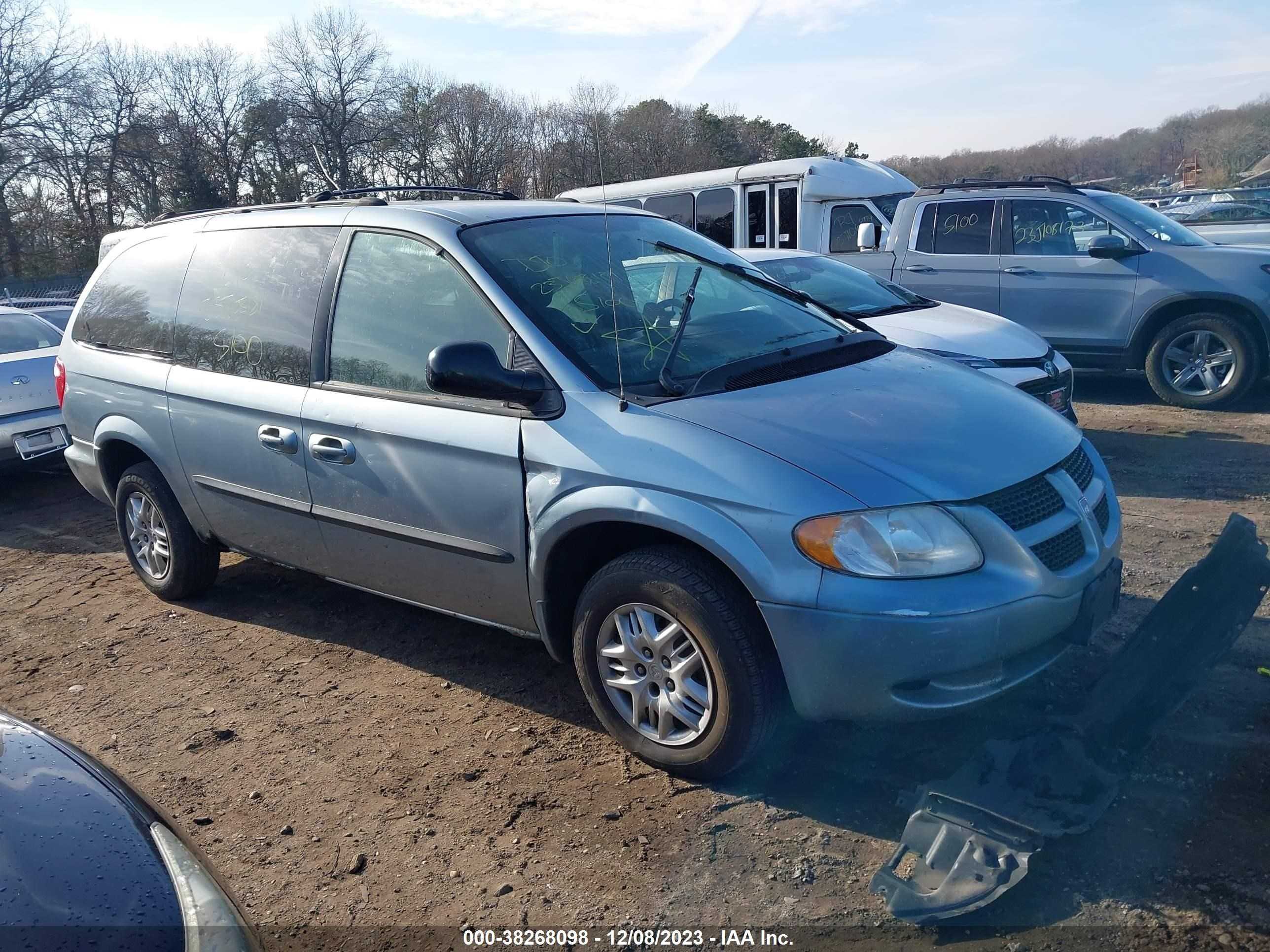 DODGE CARAVAN 2003 2d8gp44373r117771