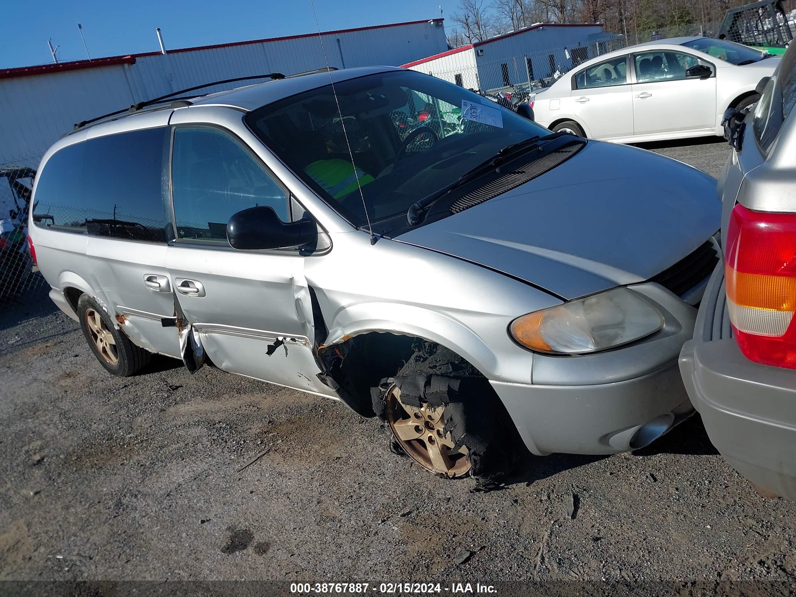 DODGE CARAVAN 2007 2d8gp44l77r180763