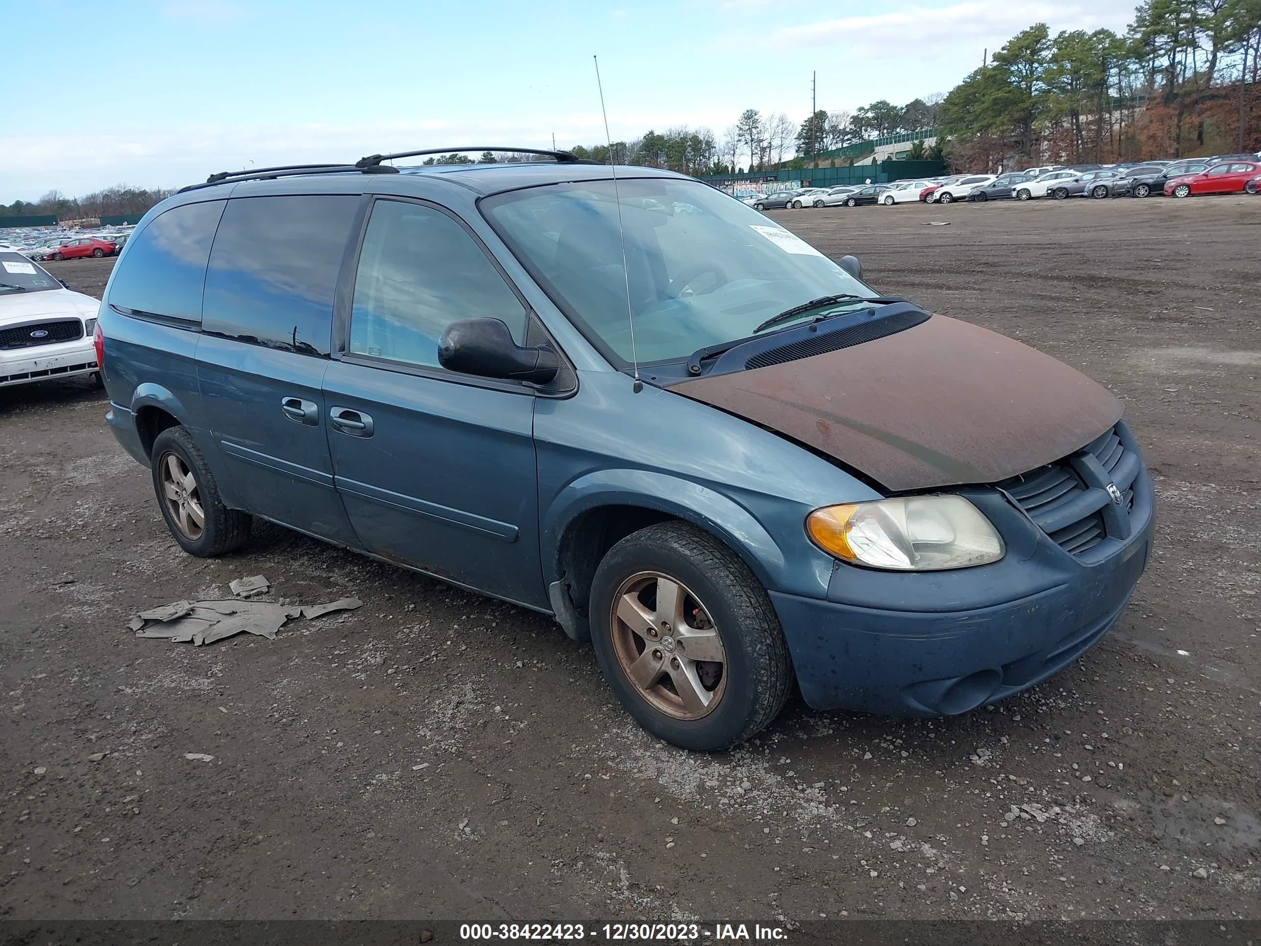 DODGE CARAVAN 2007 2d8gp44l97r194857