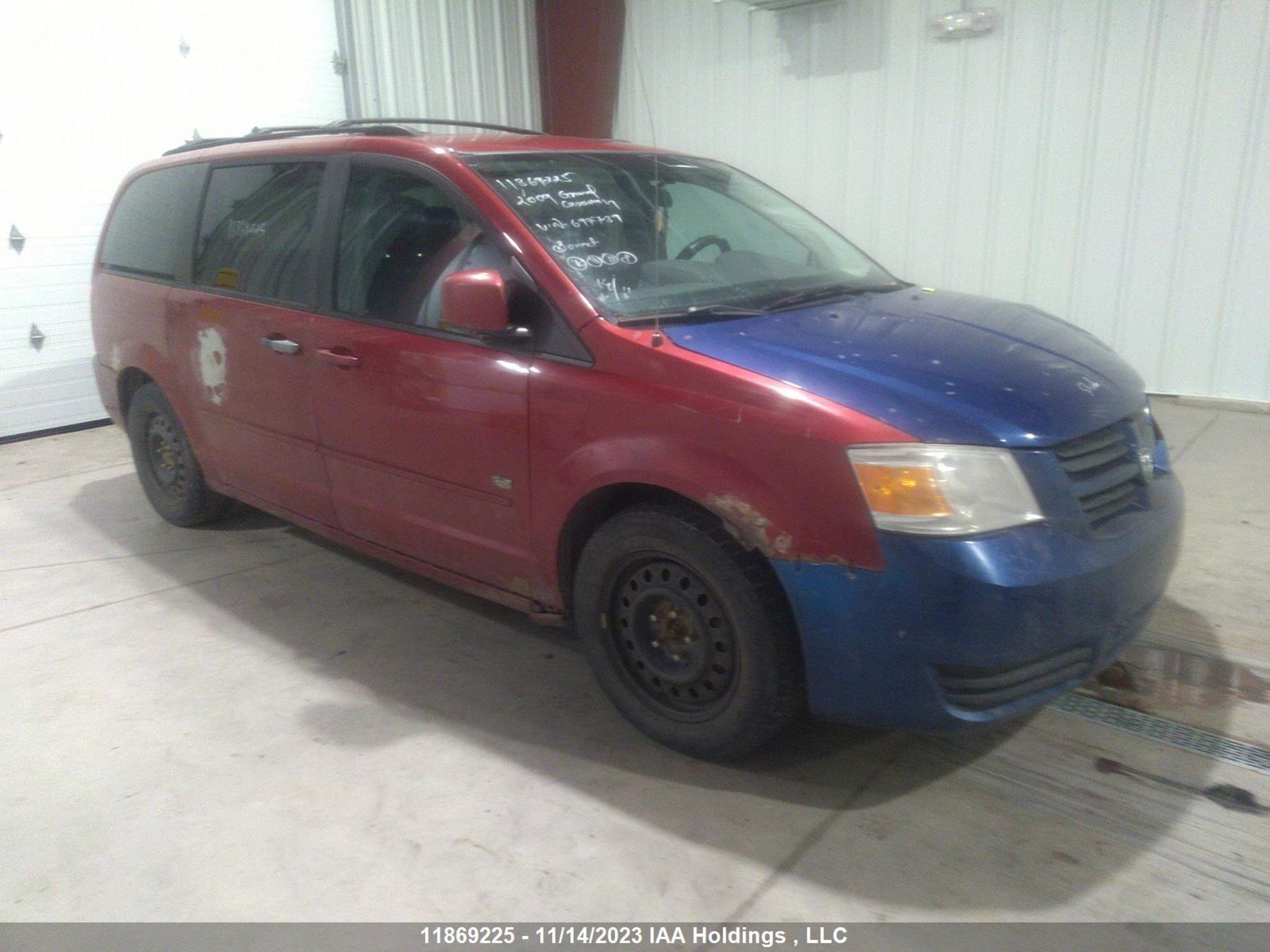 DODGE CARAVAN 2009 2d8hn44e09r697739