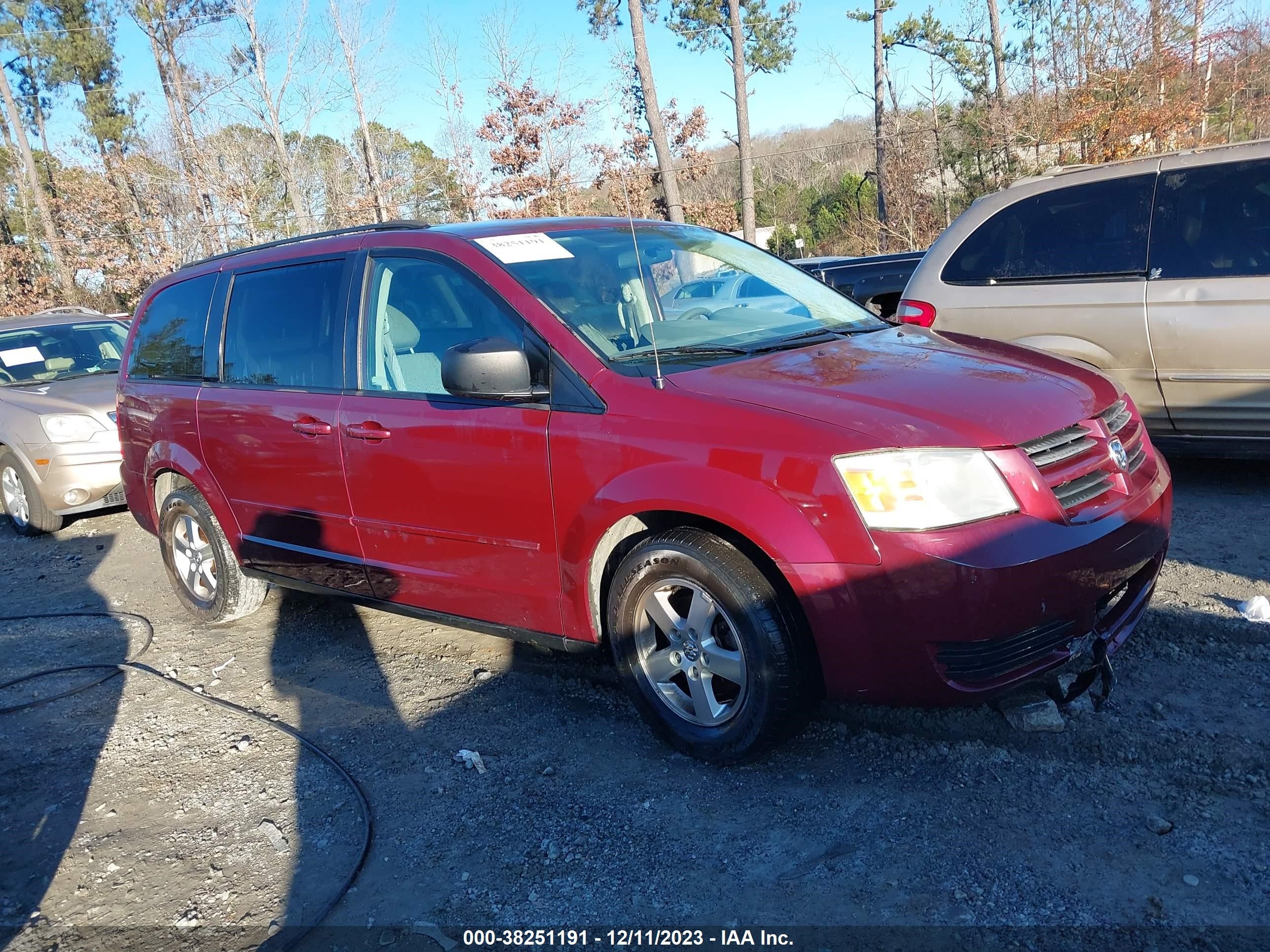 DODGE CARAVAN 2009 2d8hn44e19r522903