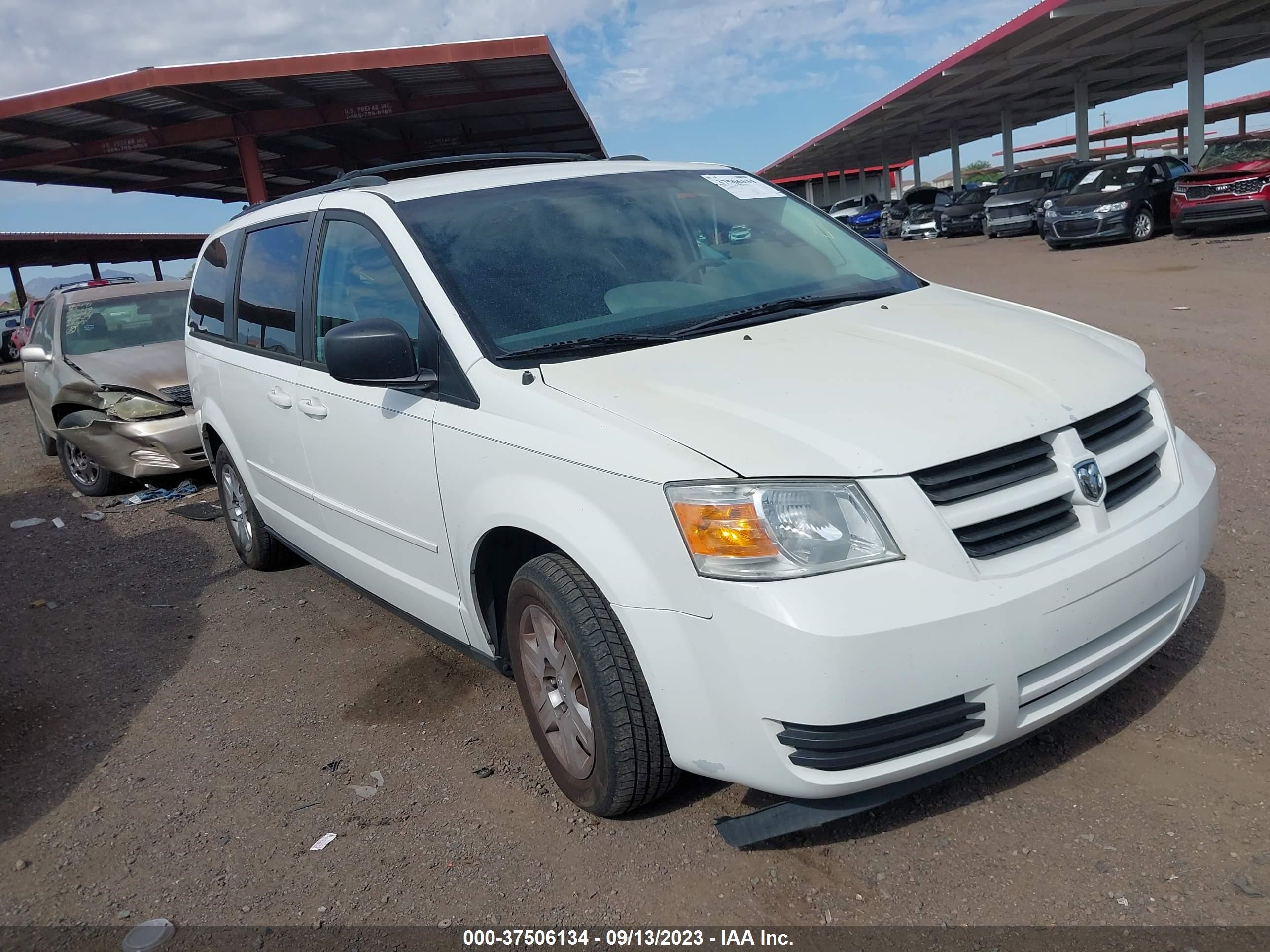 DODGE CARAVAN 2009 2d8hn44e19r637078