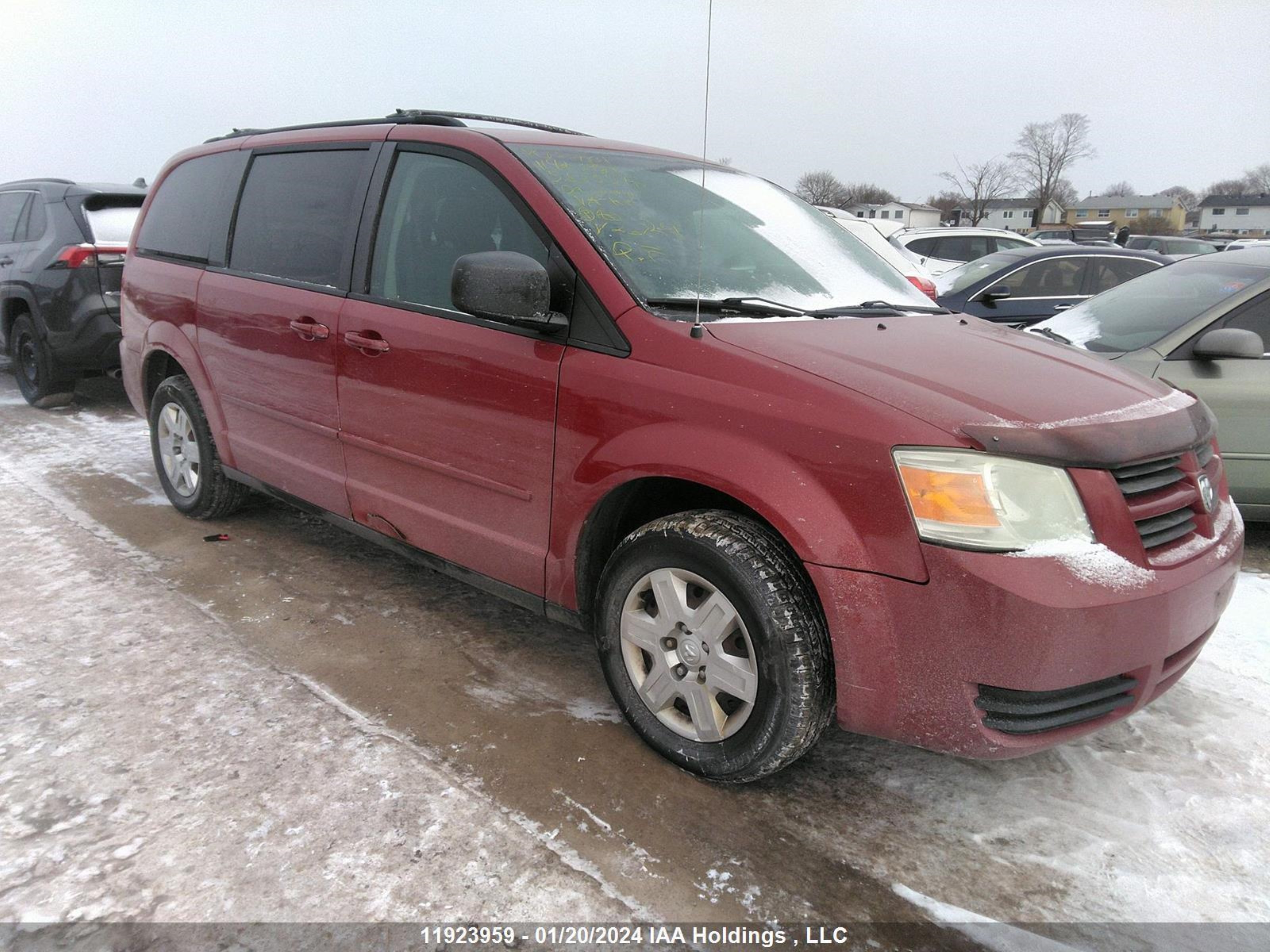 DODGE CARAVAN 2009 2d8hn44e29r583354