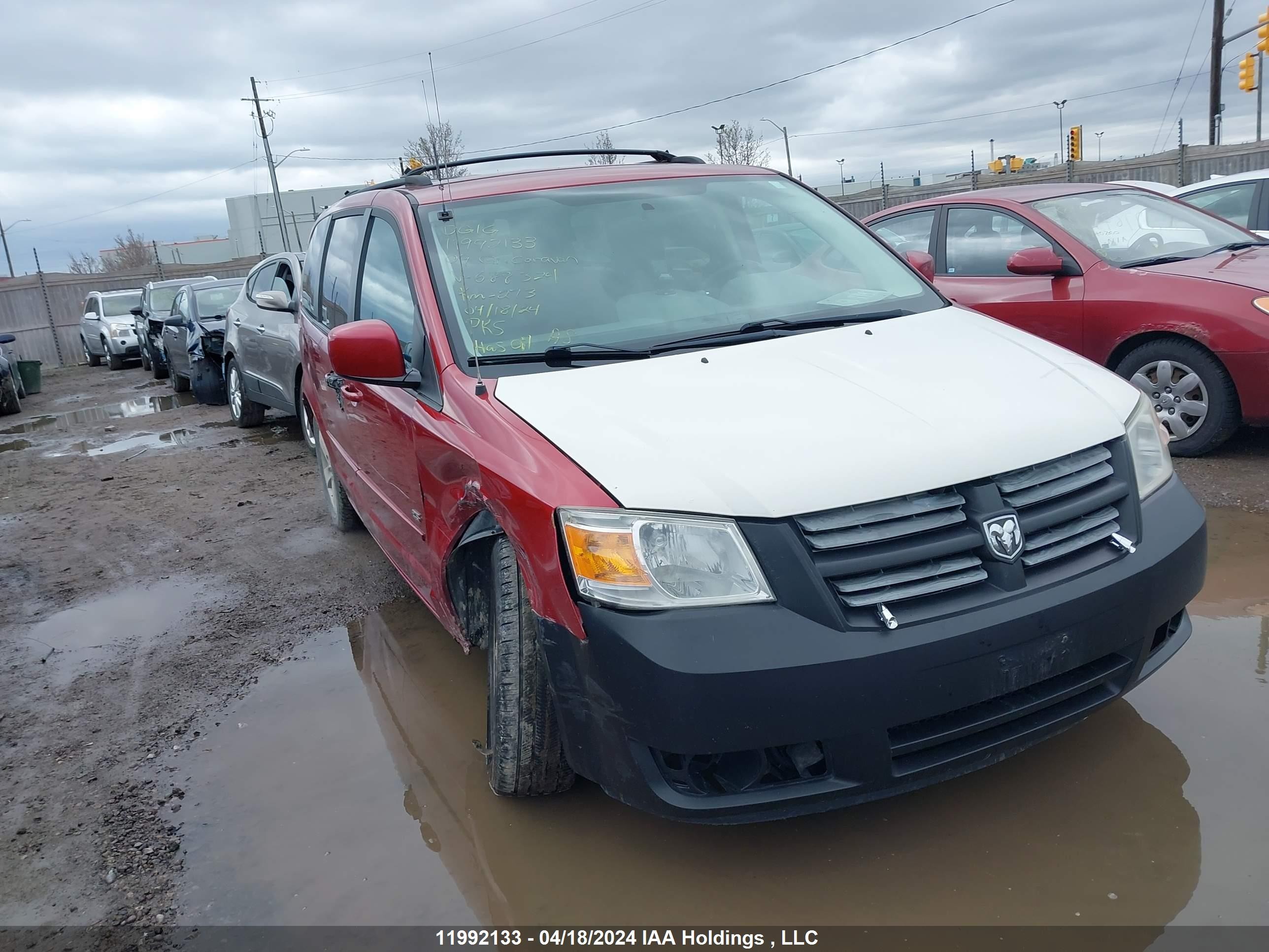 DODGE CARAVAN 2009 2d8hn44e39r688324