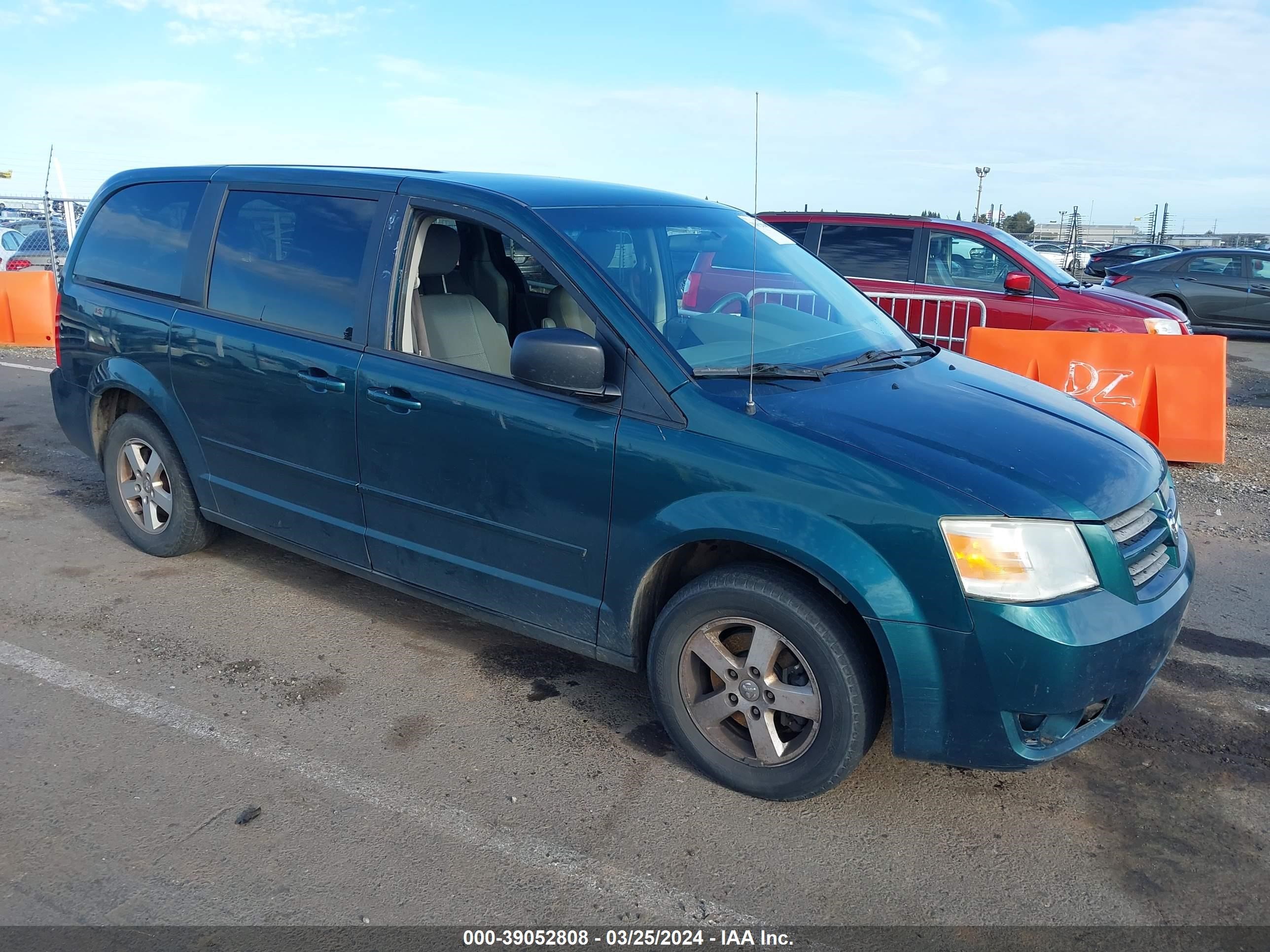 DODGE CARAVAN 2009 2d8hn44e49r548654