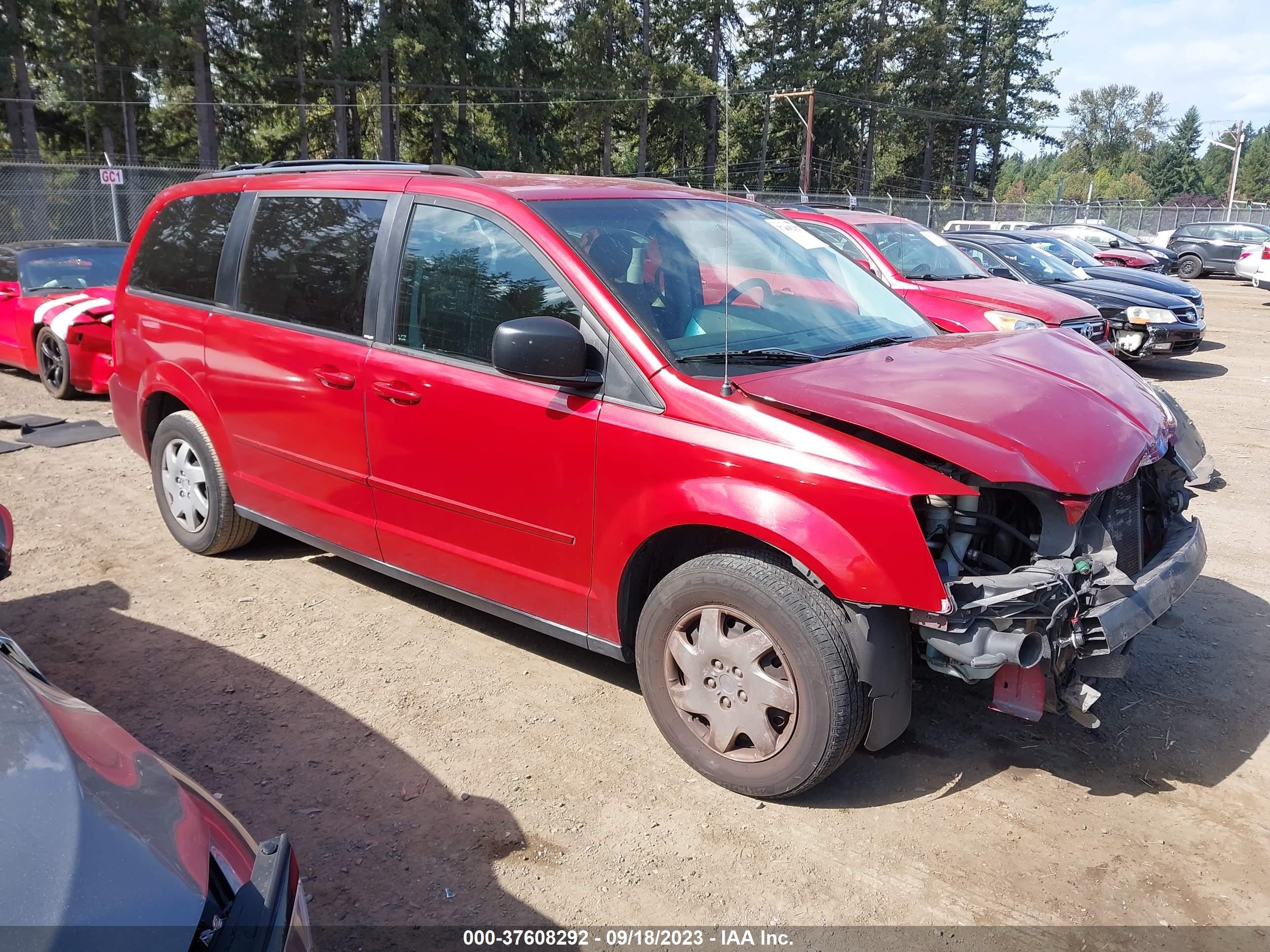 DODGE CARAVAN 2009 2d8hn44e49r669278