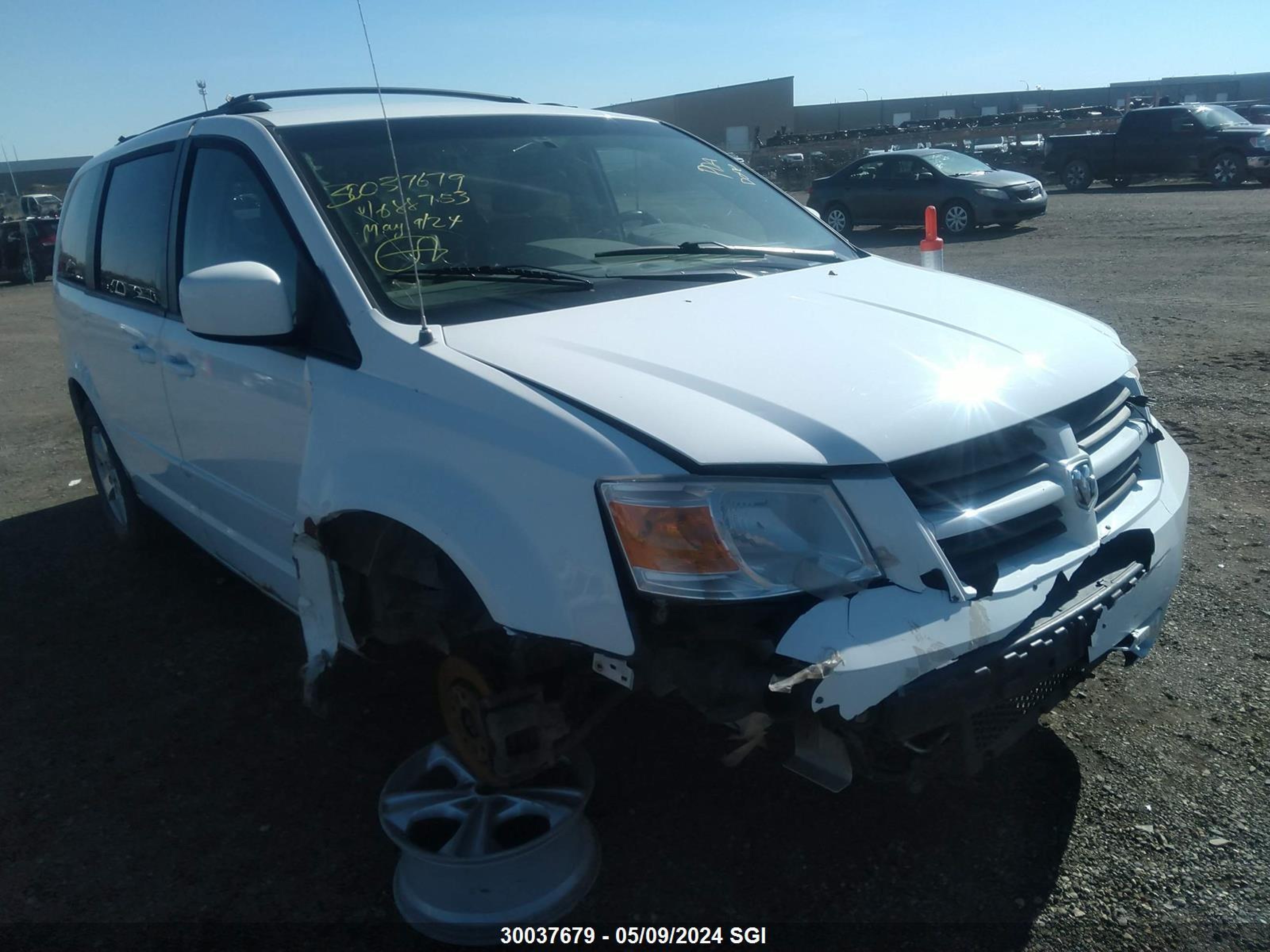 DODGE CARAVAN 2009 2d8hn44e49r688753