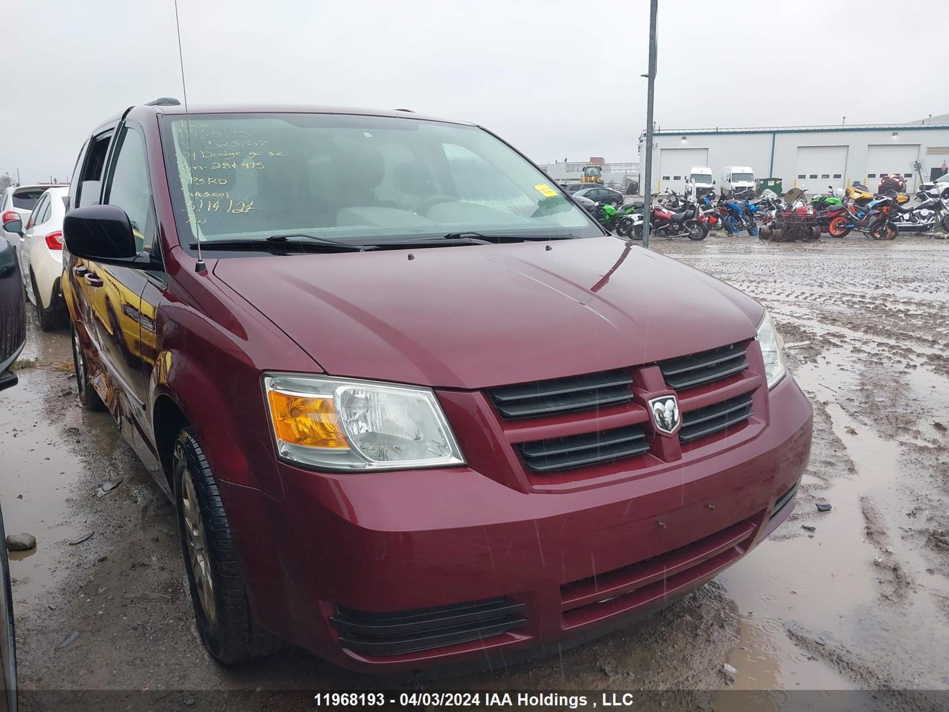 DODGE CARAVAN 2009 2d8hn44e69r523707