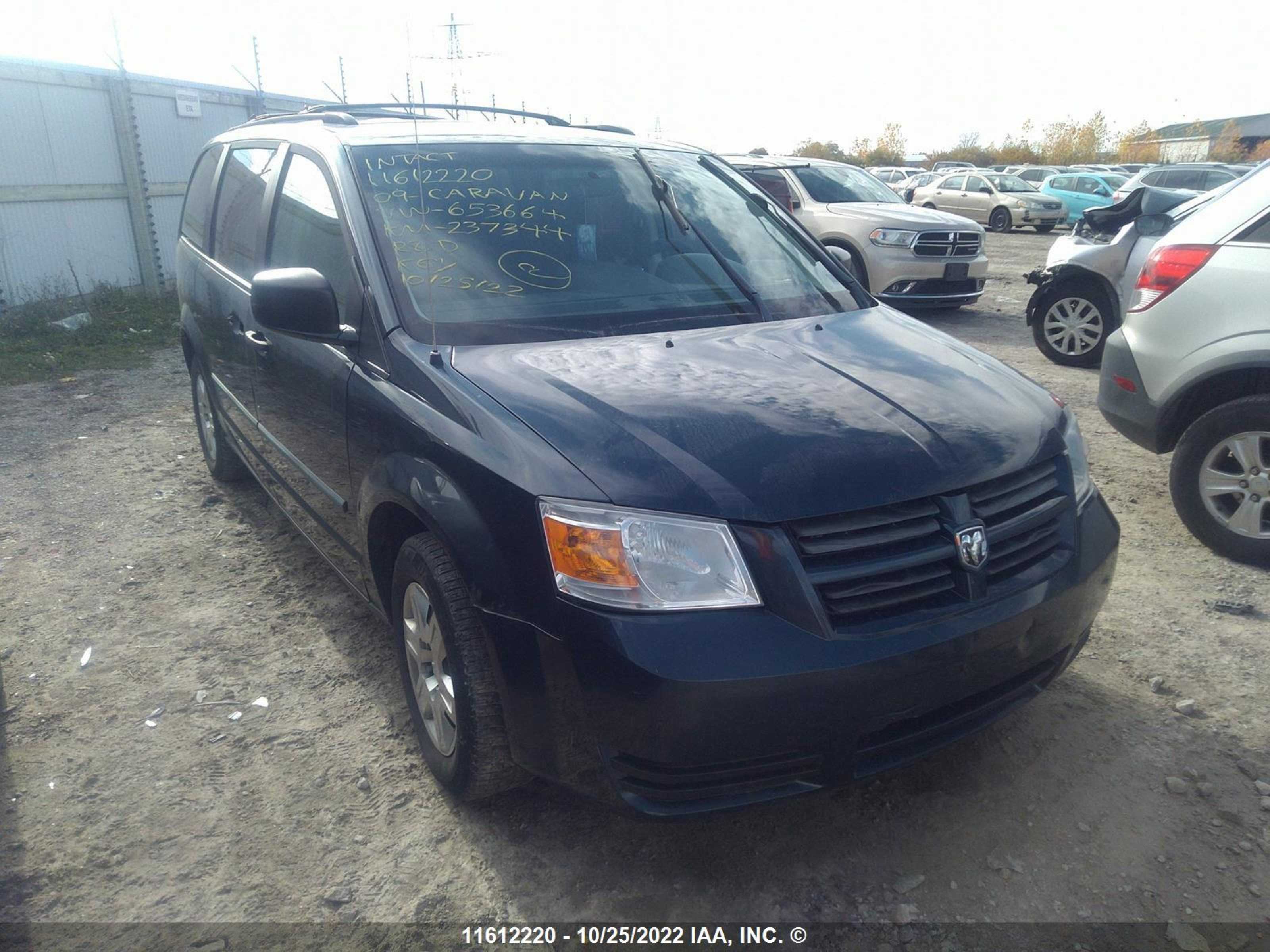 DODGE CARAVAN 2009 2d8hn44e69r653664