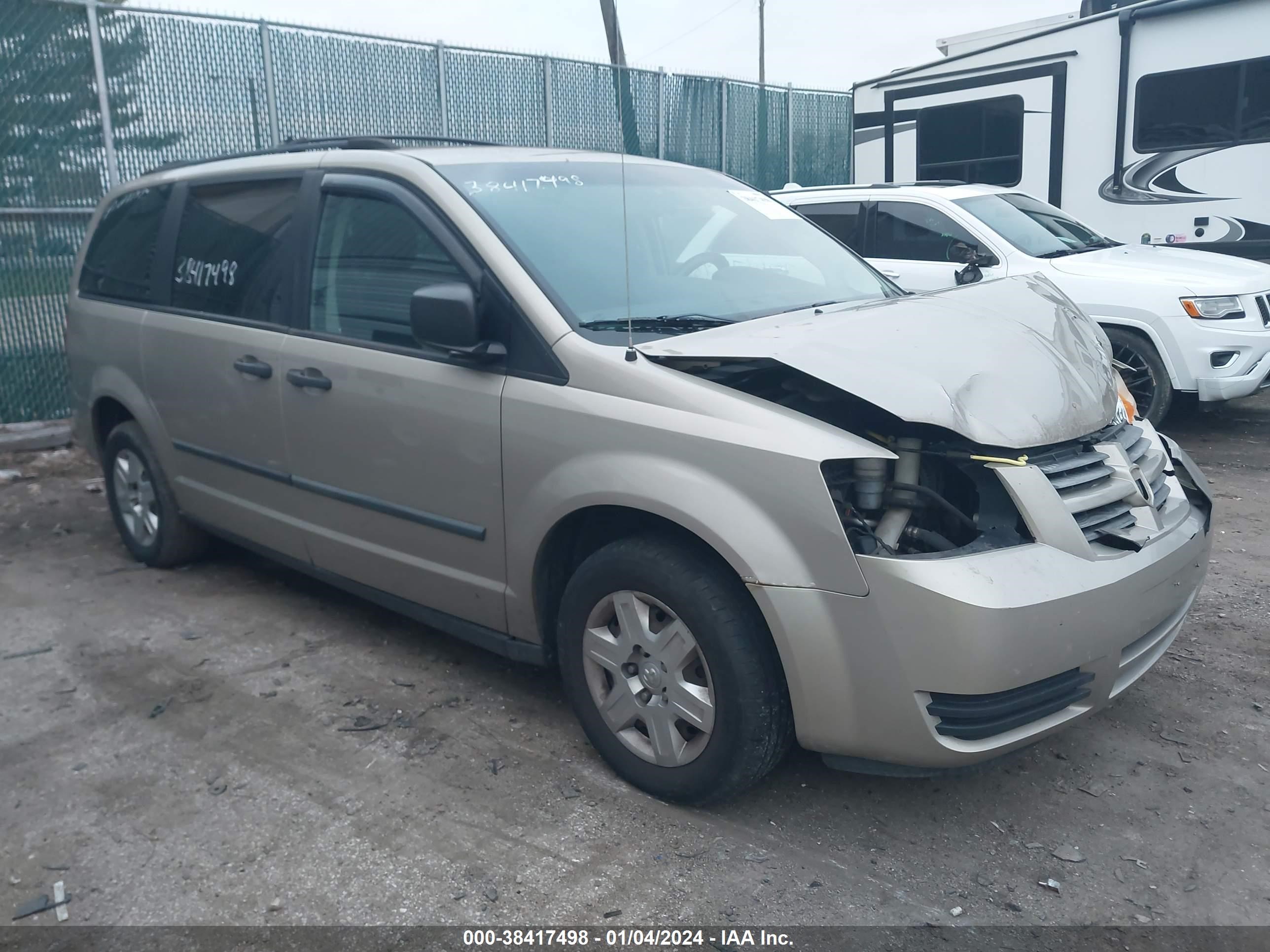 DODGE CARAVAN 2009 2d8hn44ex9r530773