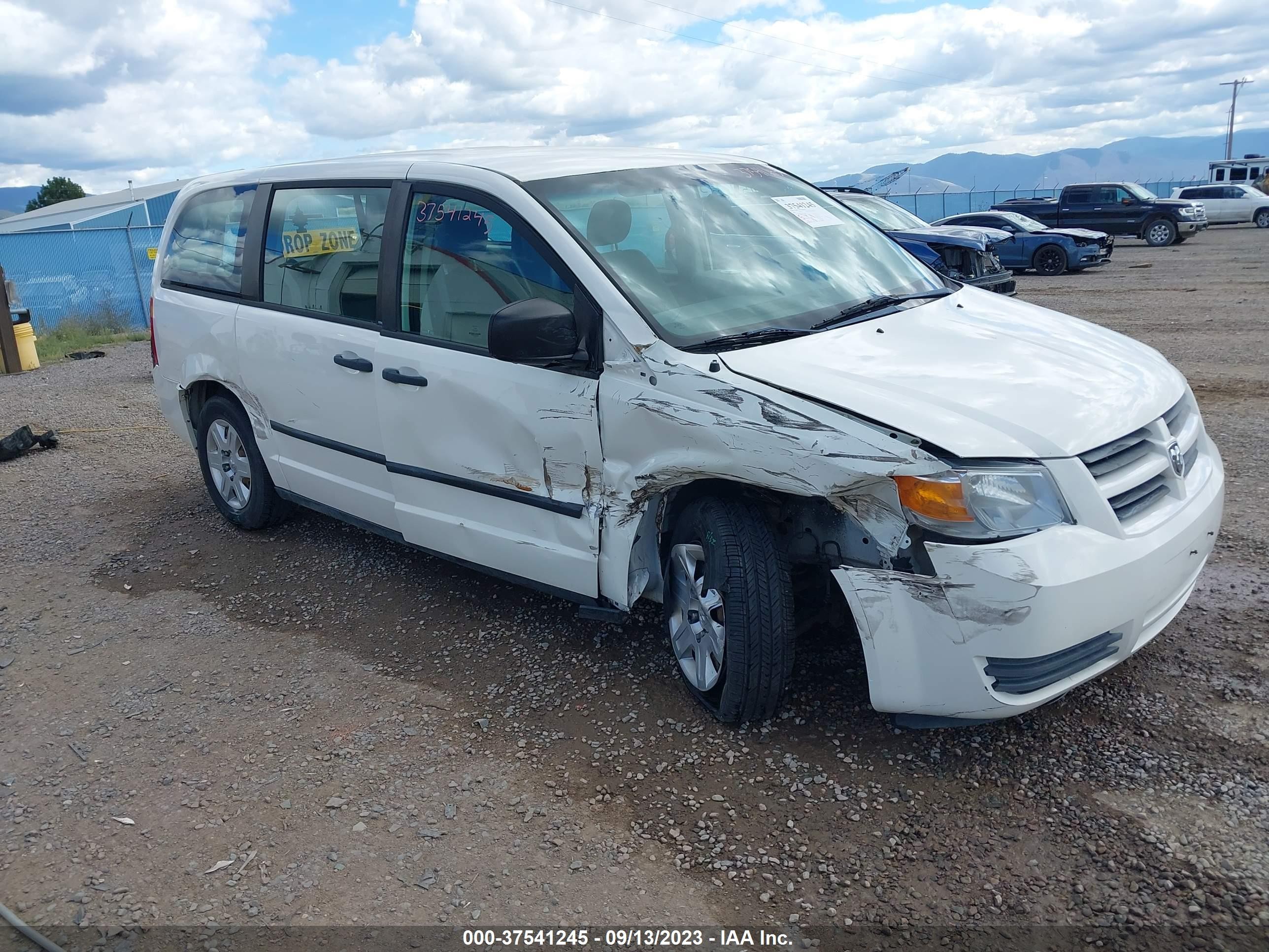 DODGE CARAVAN 2008 2d8hn44h18r753485