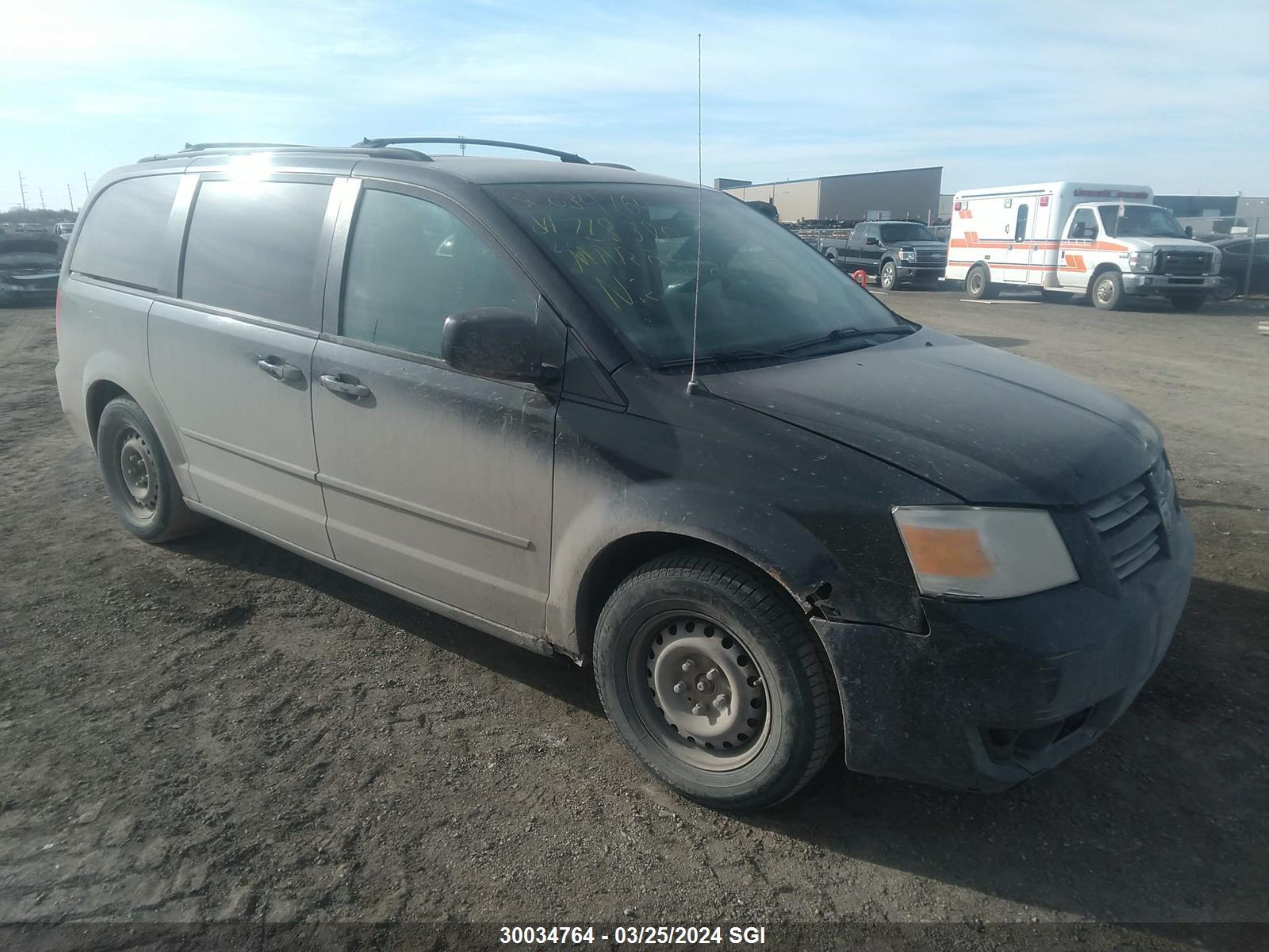 DODGE CARAVAN 2008 2d8hn44h28r778380