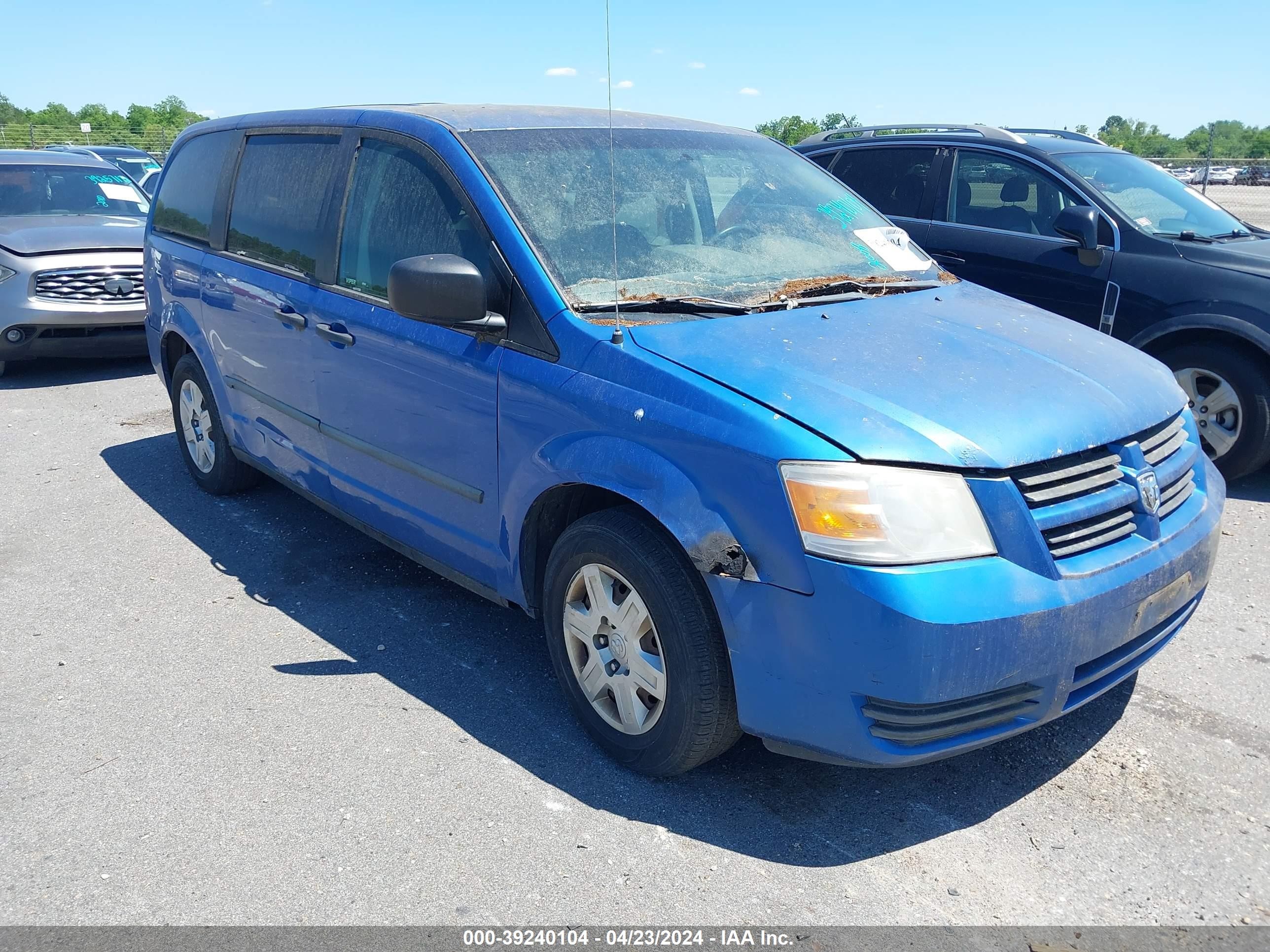 DODGE CARAVAN 2008 2d8hn44h38r714851