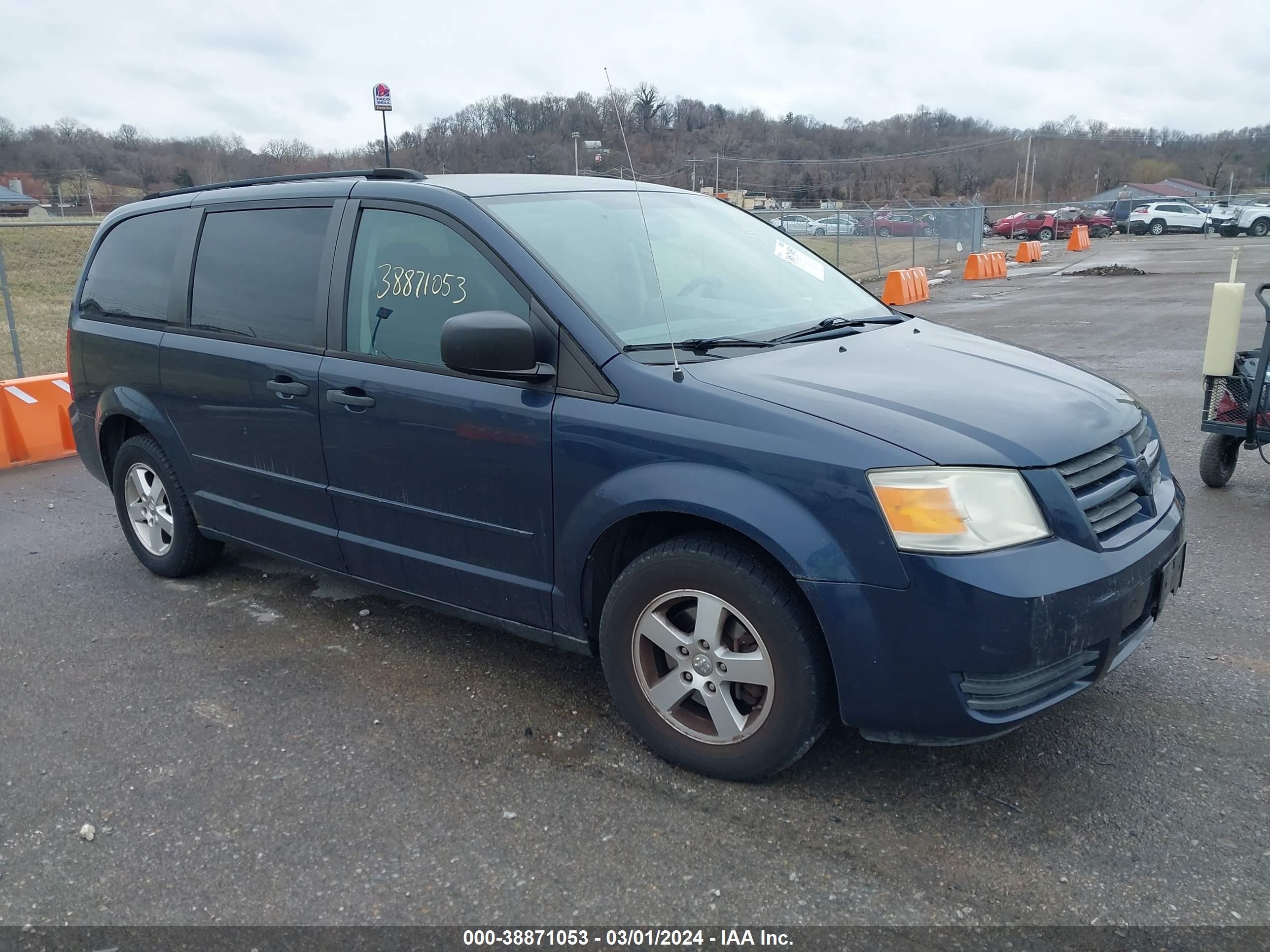 DODGE CARAVAN 2008 2d8hn44h58r797425