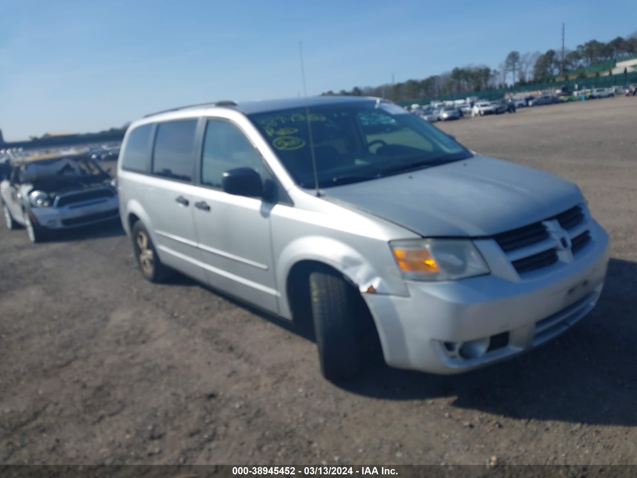 DODGE CARAVAN 2008 2d8hn44h68r106998