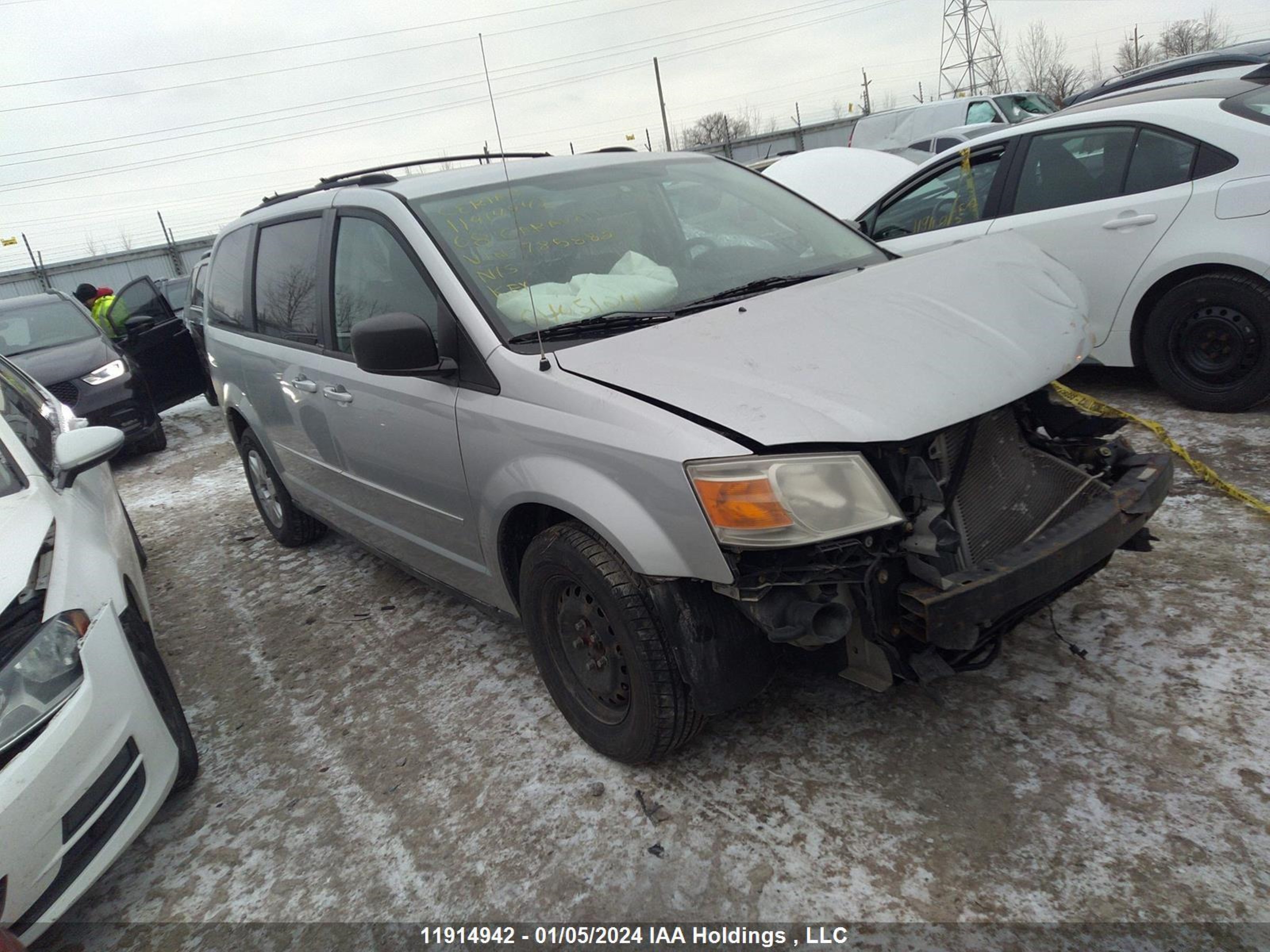 DODGE CARAVAN 2008 2d8hn44h68r785882