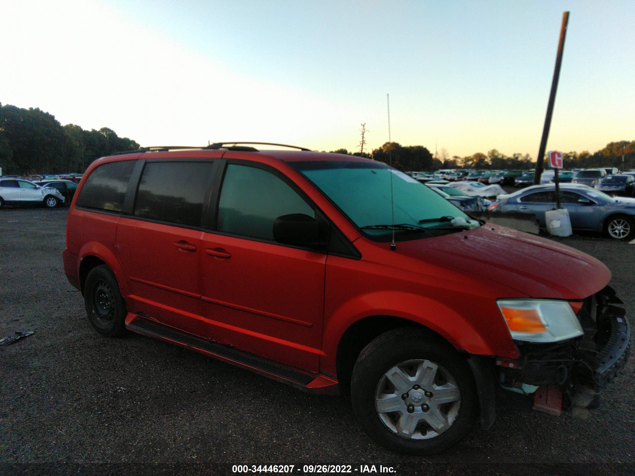 DODGE CARAVAN 2008 2d8hn44h68r789561