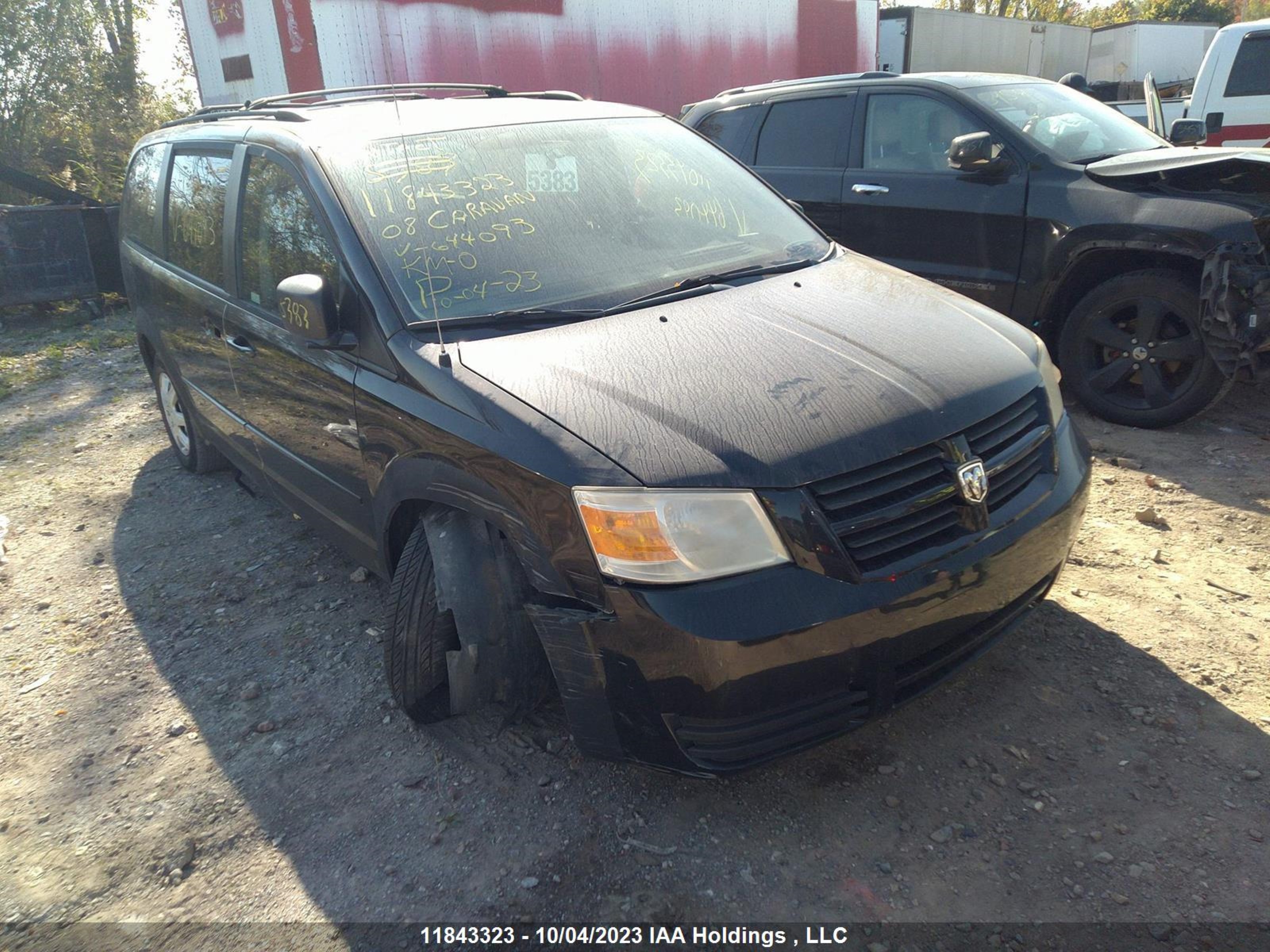 DODGE CARAVAN 2008 2d8hn44h98r644093