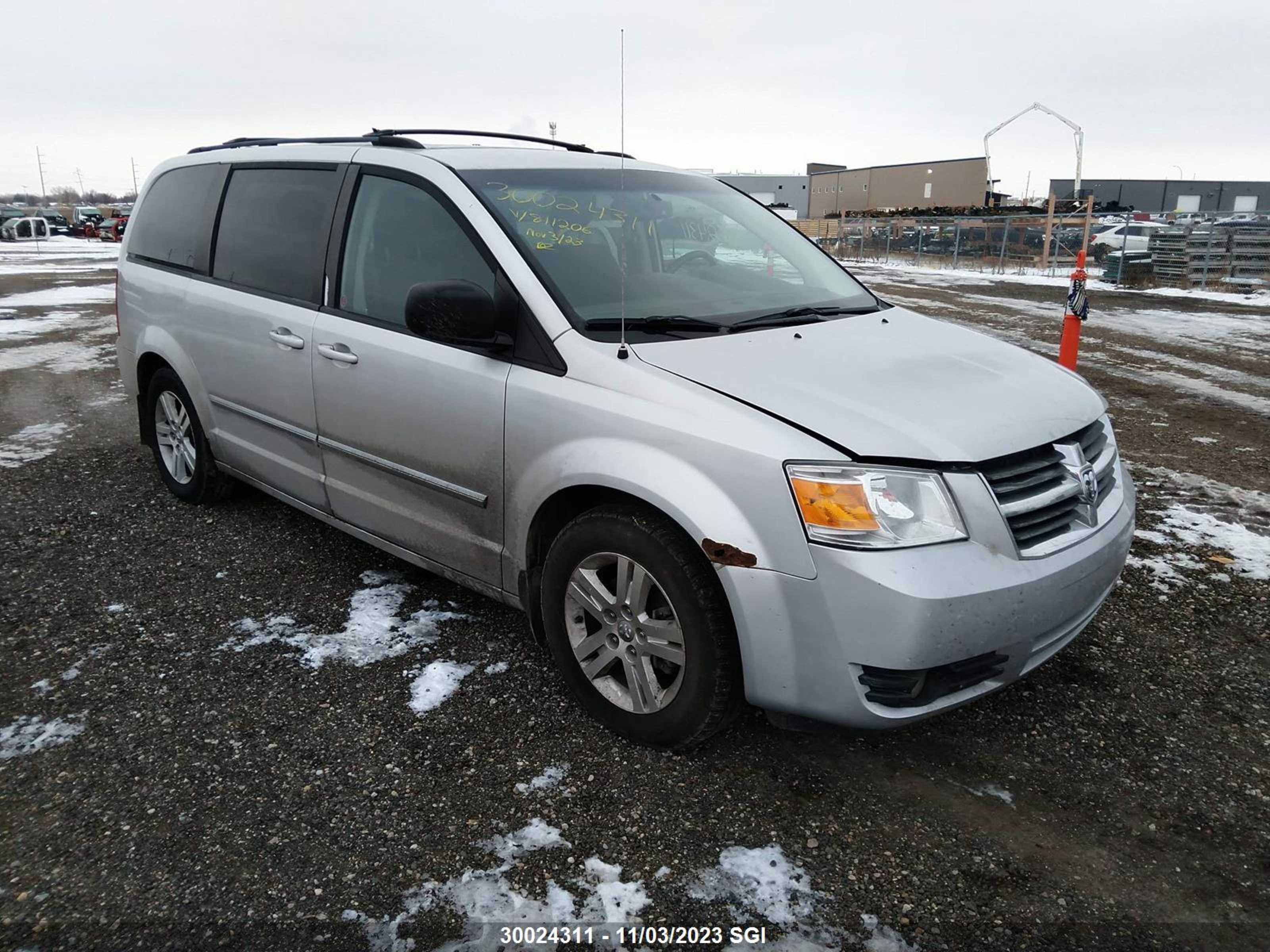 DODGE CARAVAN 2008 2d8hn44hx8r811206