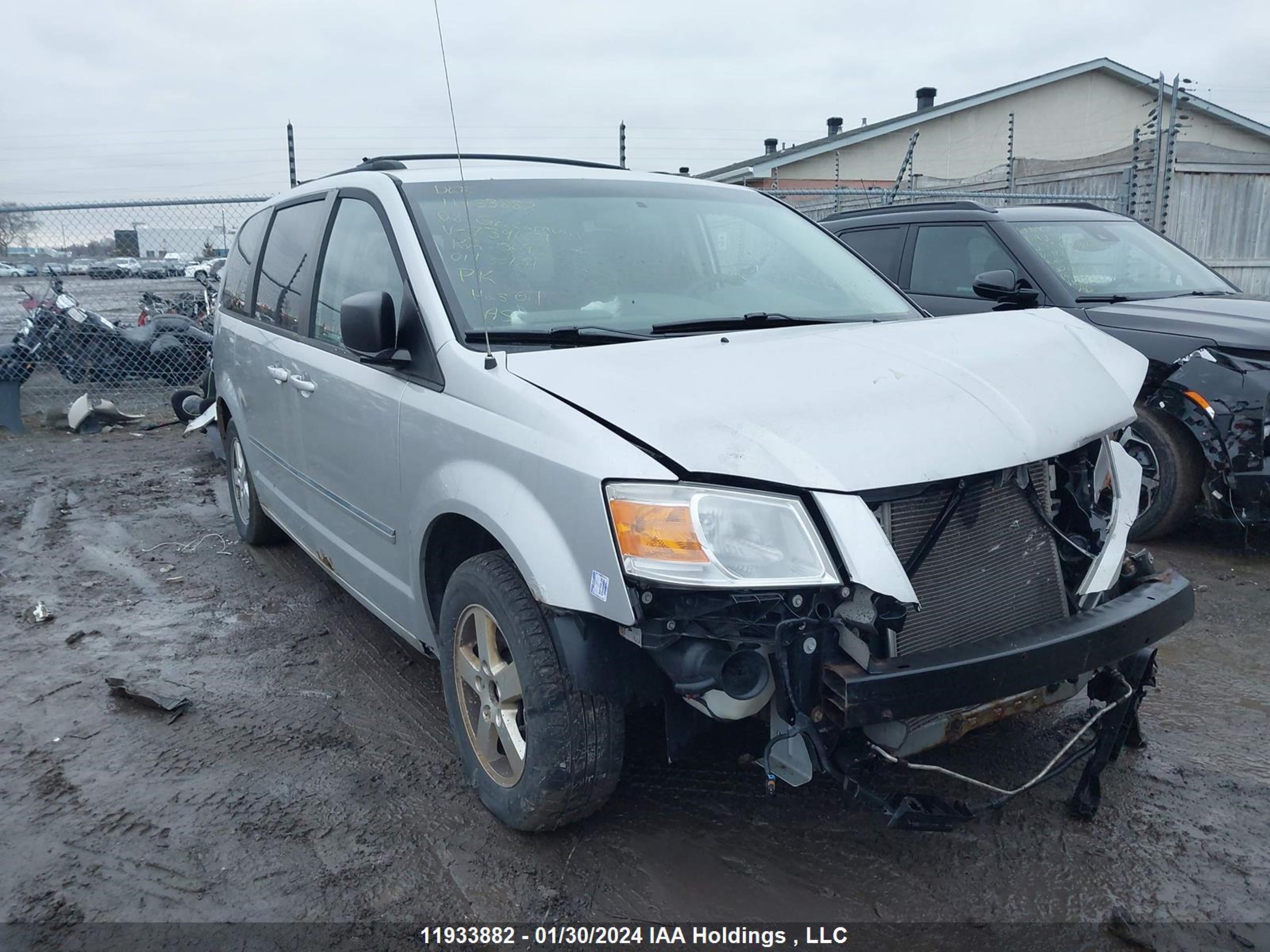 DODGE CARAVAN 2008 2d8hn44p08r739651