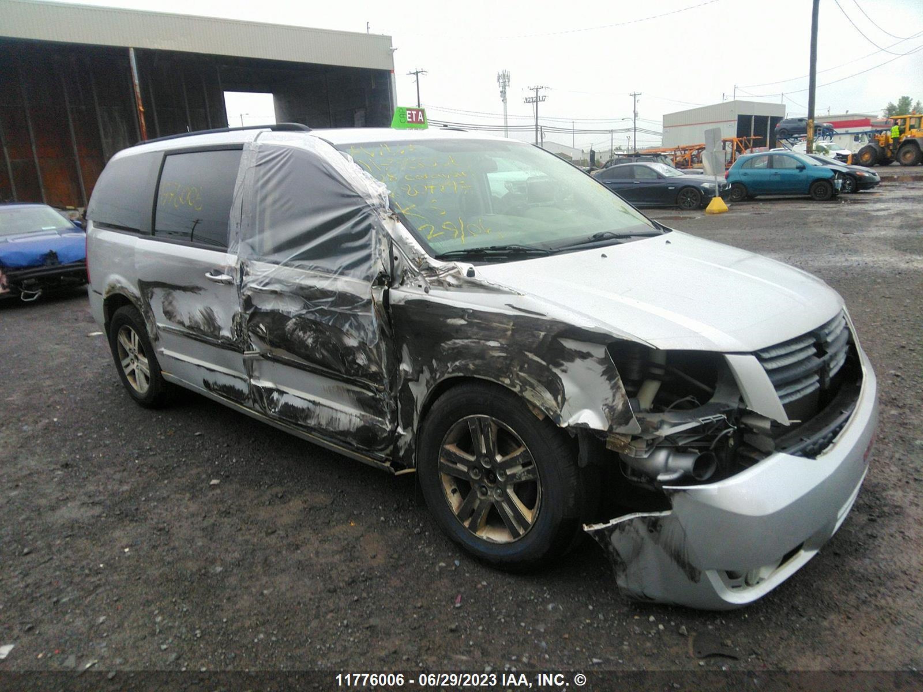 DODGE CARAVAN 2008 2d8hn44p48r807997