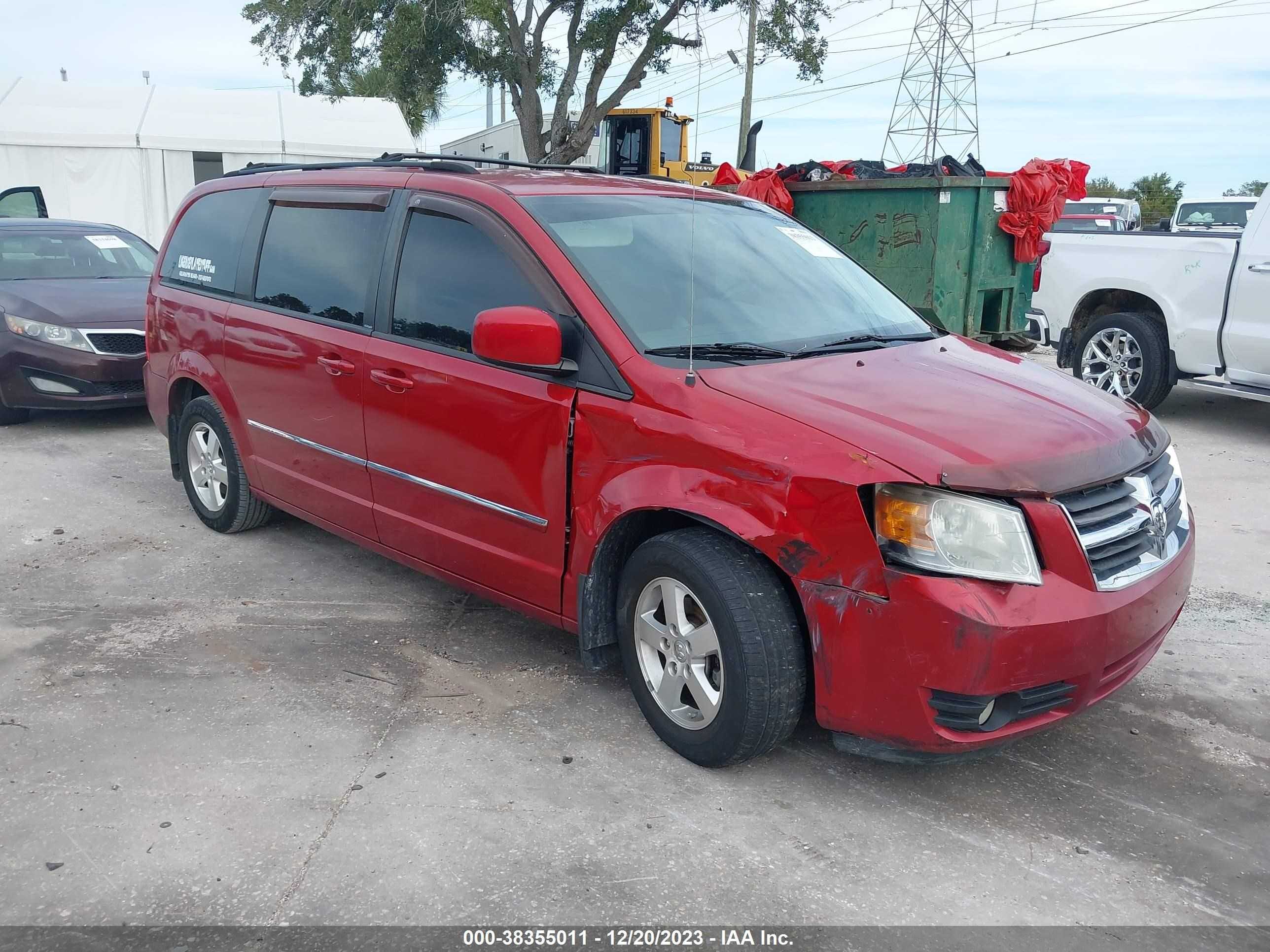 DODGE CARAVAN 2009 2d8hn54129r638680