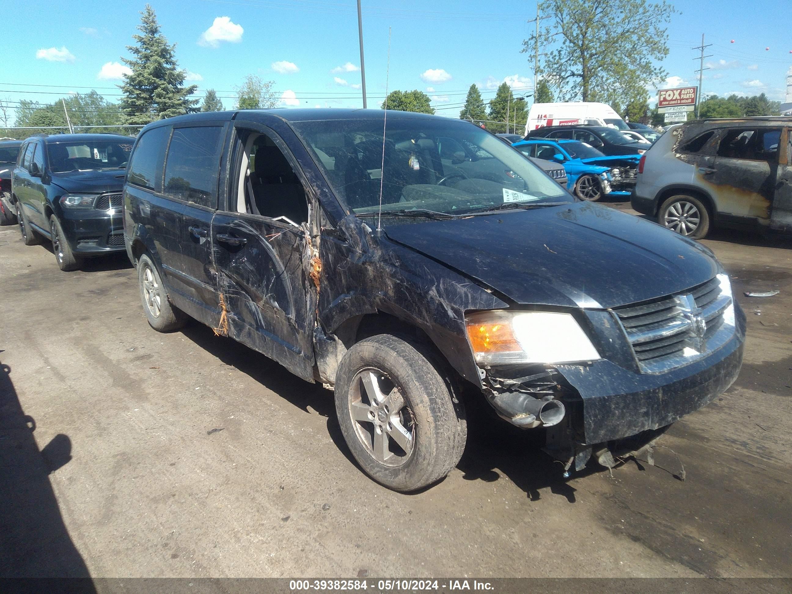 DODGE CARAVAN 2008 2d8hn54p68r752880