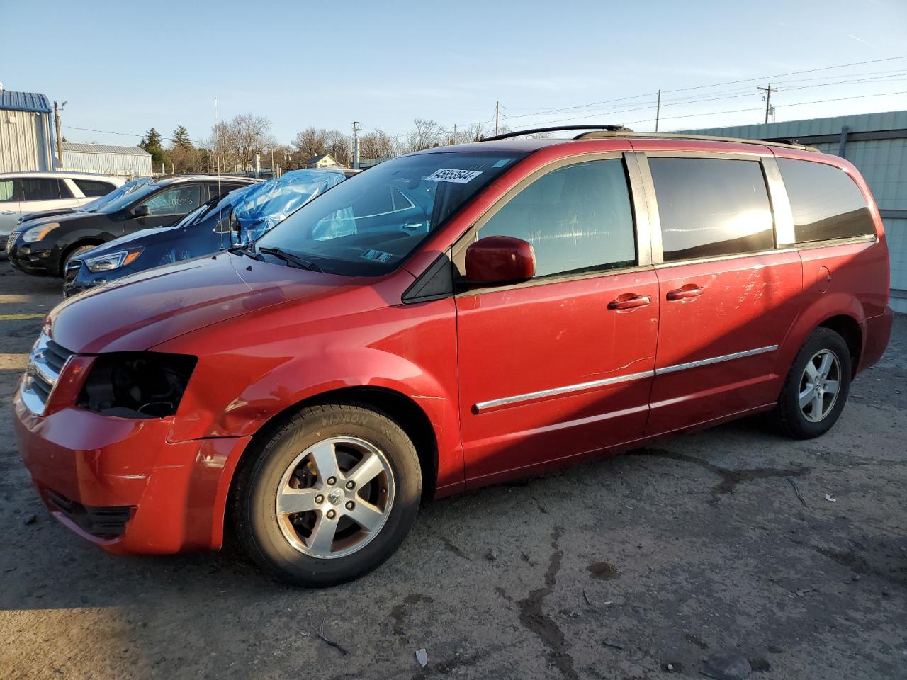 DODGE CARAVAN 2008 2d8hn54p78r109664