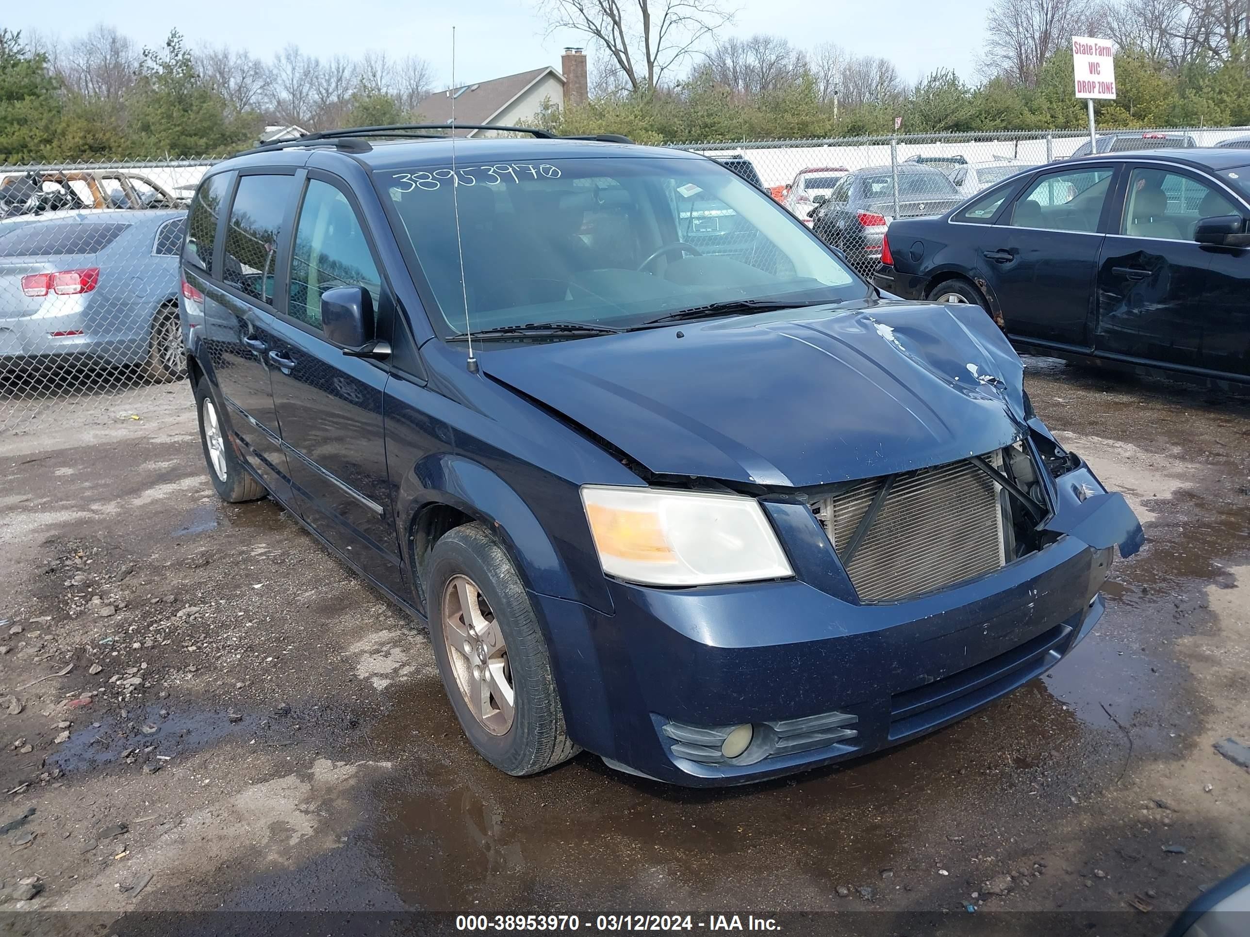 DODGE CARAVAN 2008 2d8hn54p78r832558