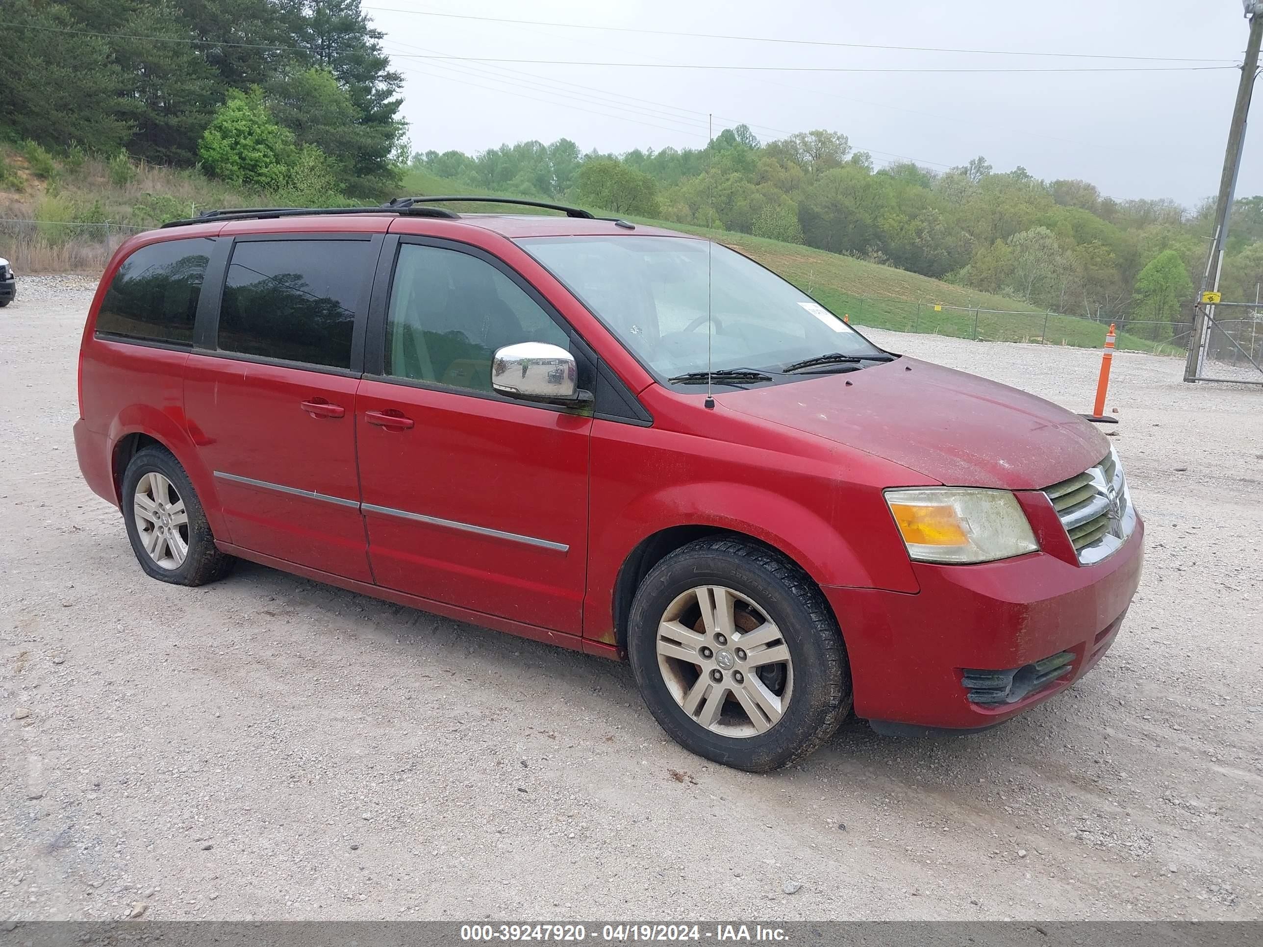 DODGE CARAVAN 2008 2d8hn54x08r634727