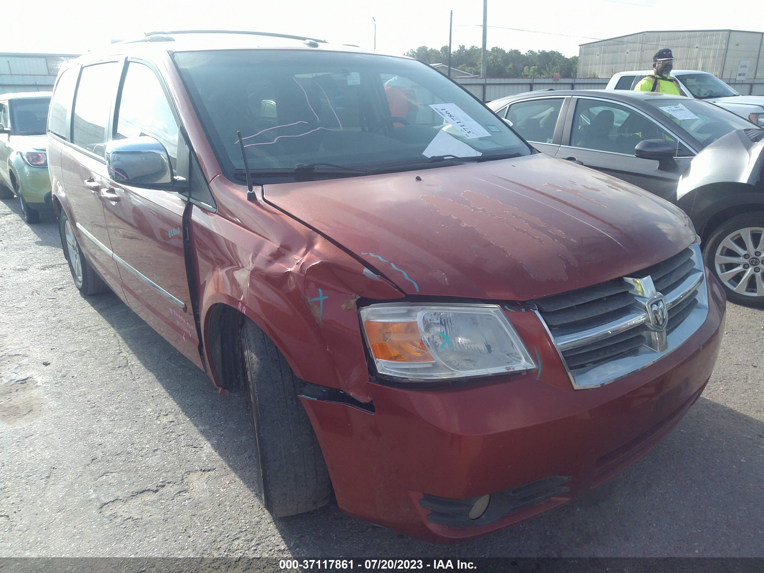 DODGE CARAVAN 2008 2d8hn54x68r716381