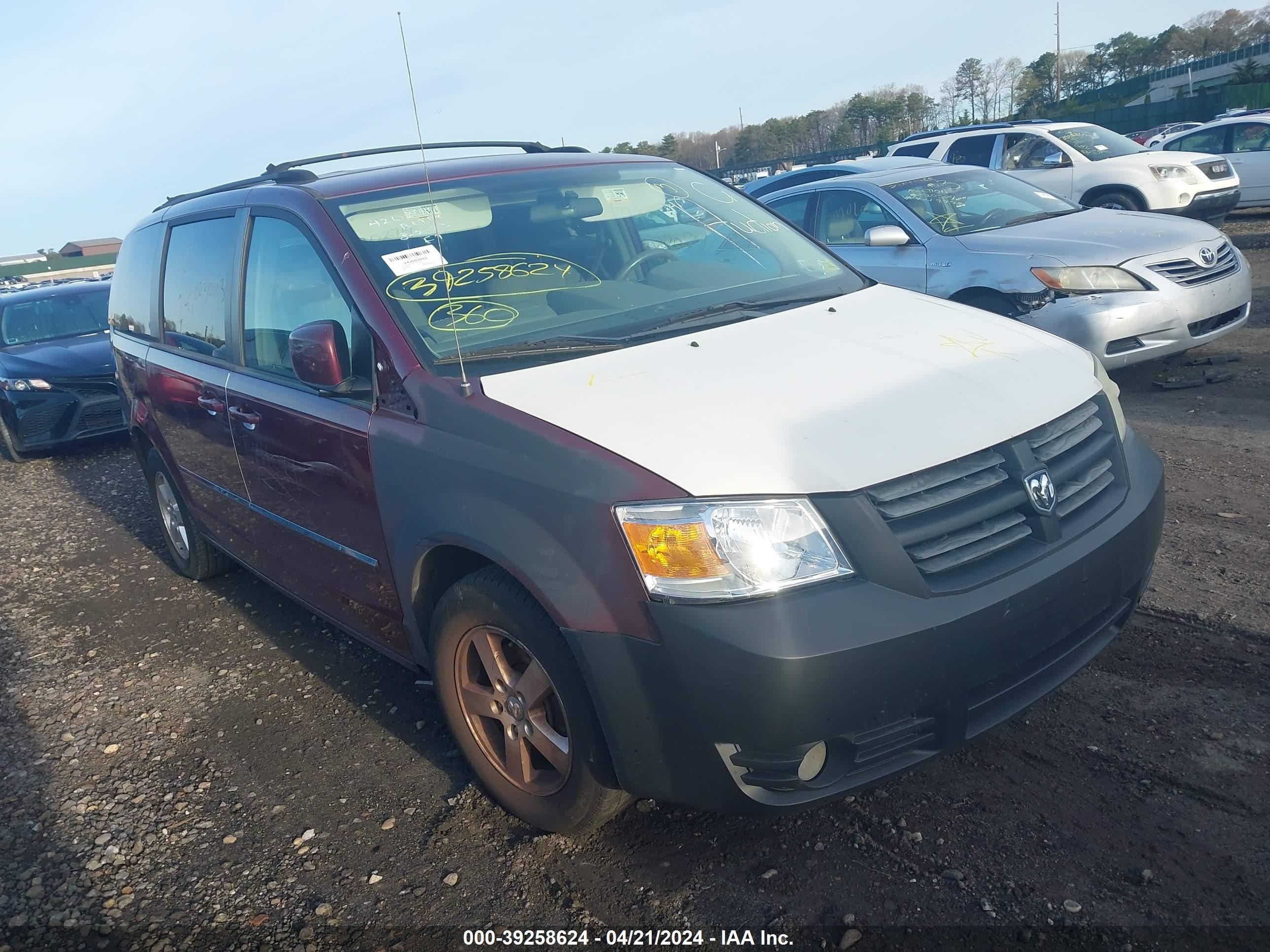 DODGE CARAVAN 2009 2d8hn54x89r577064