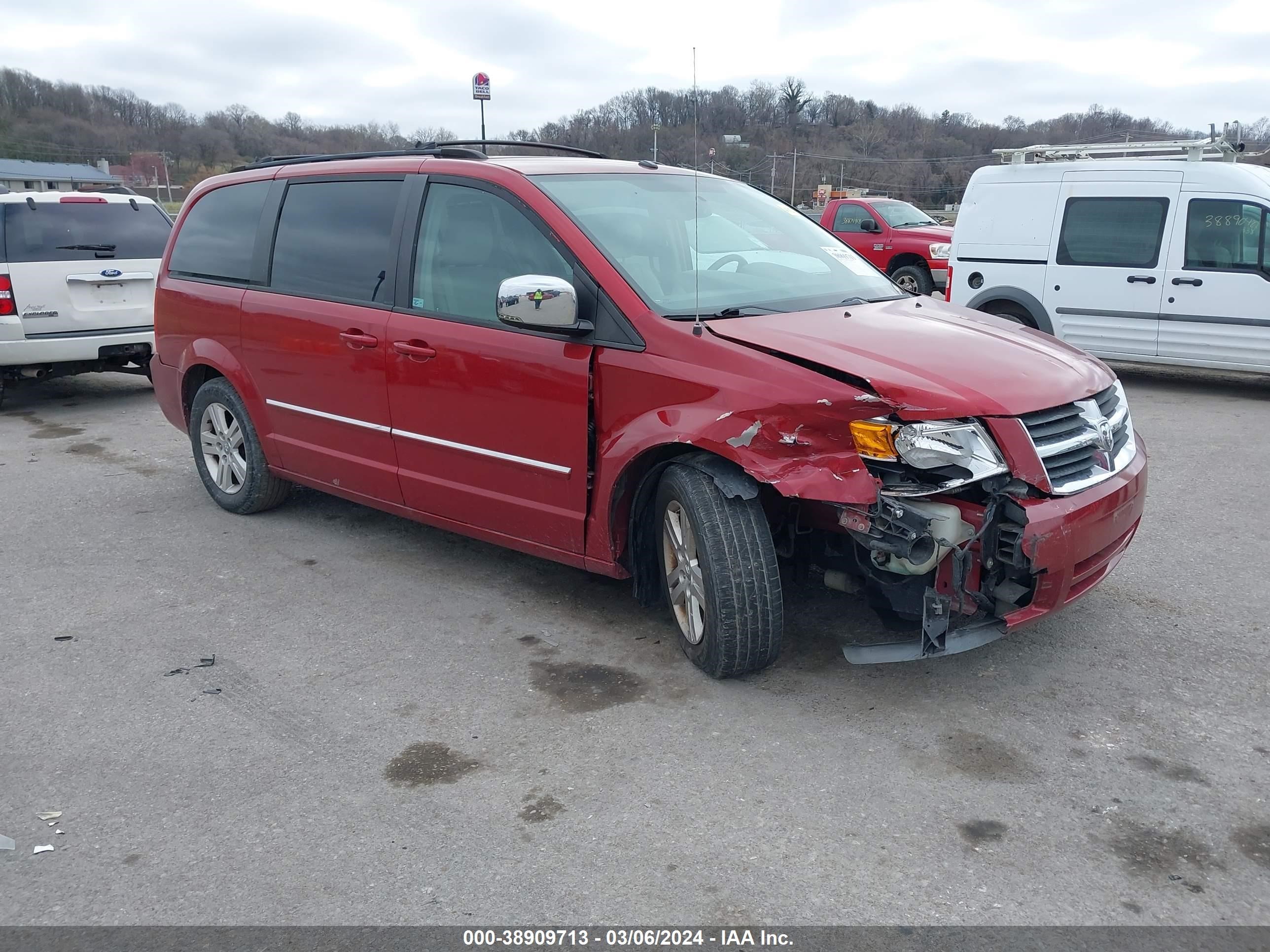 DODGE CARAVAN 2008 2d8hn54x98r116325