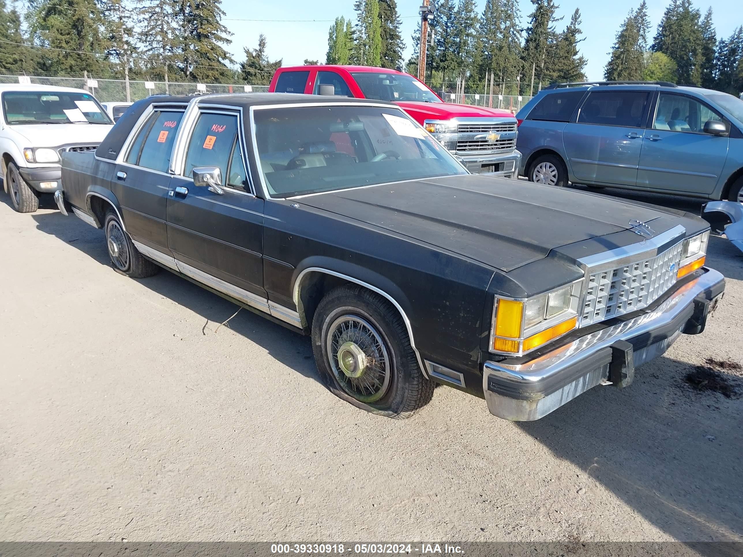 FORD CROWN VICTORIA 1987 2fabp74f6hx151584