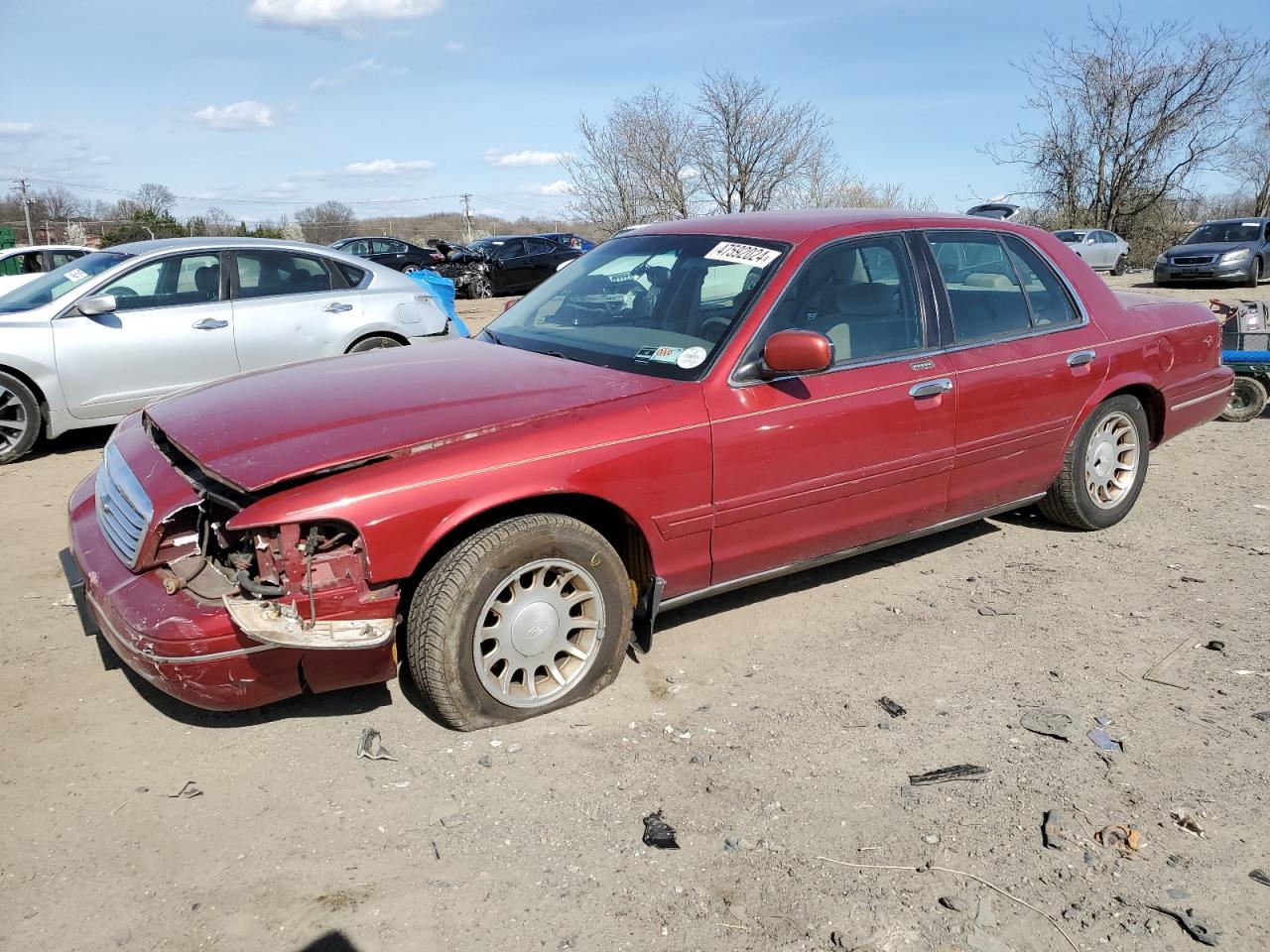 FORD CROWN VICTORIA 2000 2fafp74w1yx159058